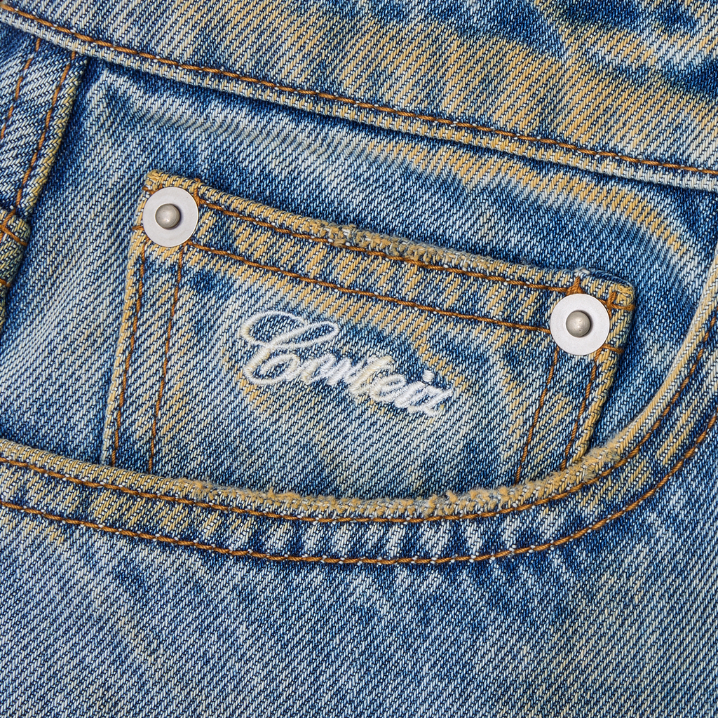 ARDWEAR PANEL BAGGY JEANS [WASHED INDIGO] CRTZRTW