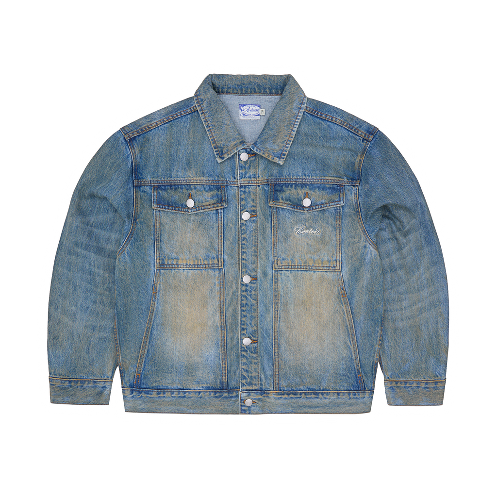 ARDWEAR PANEL DENIM JACKET [WASHED INDIGO] CRTZRTW