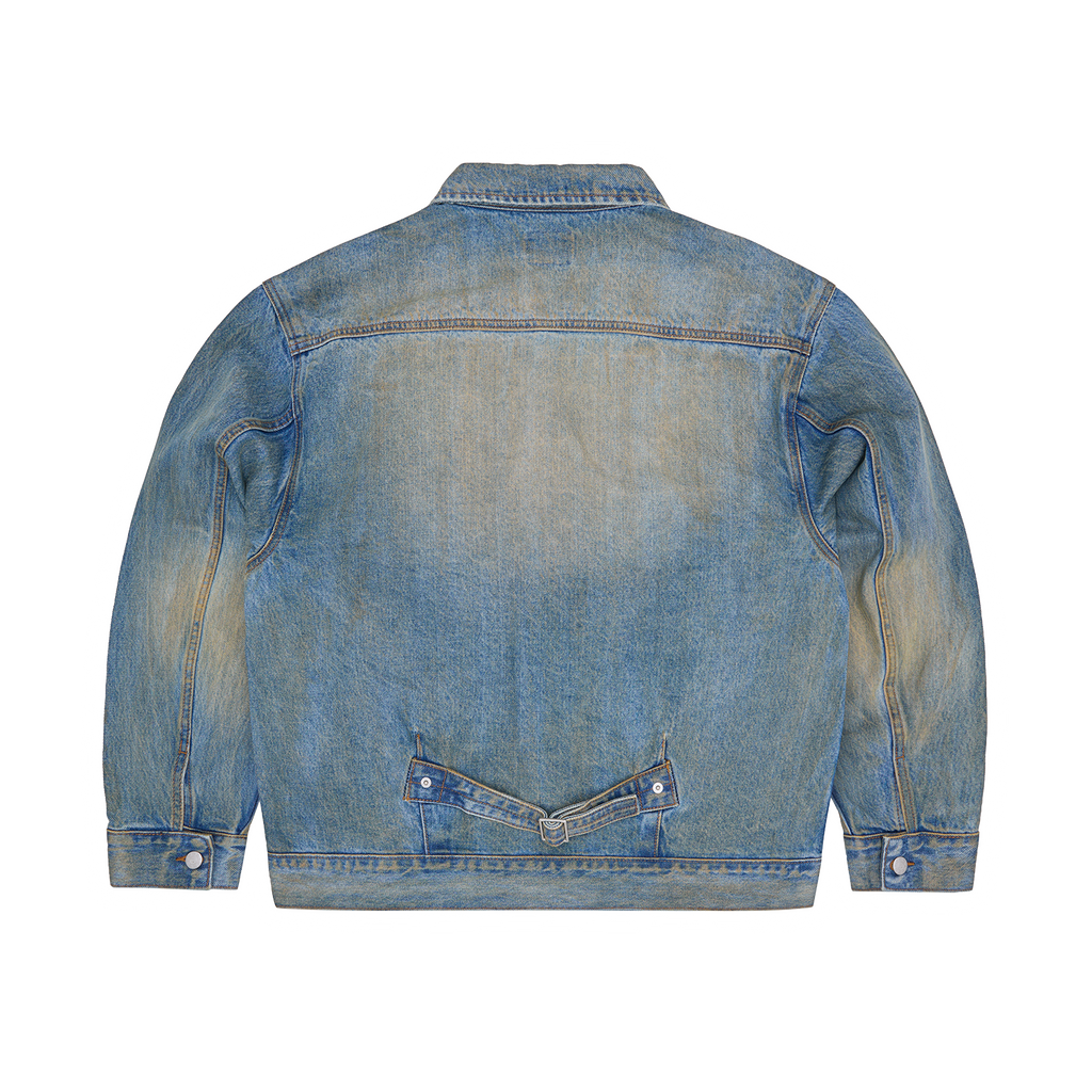 ARDWEAR PANEL DENIM JACKET [WASHED INDIGO] CRTZRTW