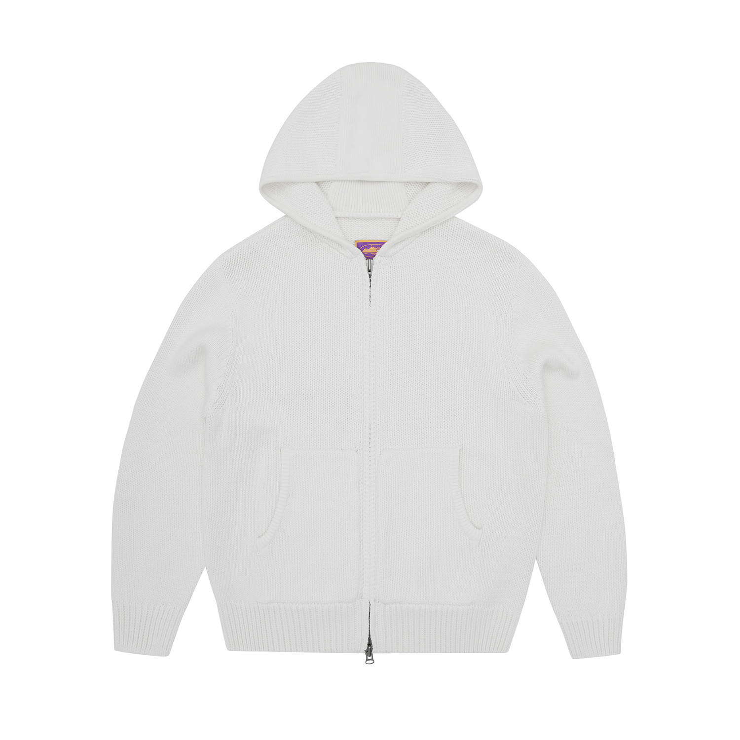 ALCATRAZ HEAVY KNIT ZIP HOODIE [NATURAL] CRTZRTW