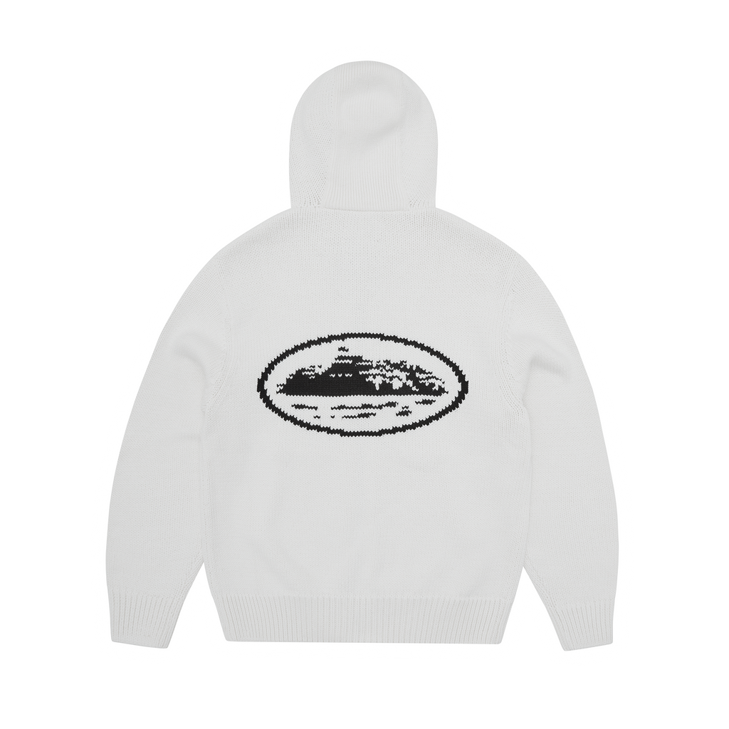 ALCATRAZ HEAVY KNIT ZIP HOODIE [NATURAL] CRTZRTW
