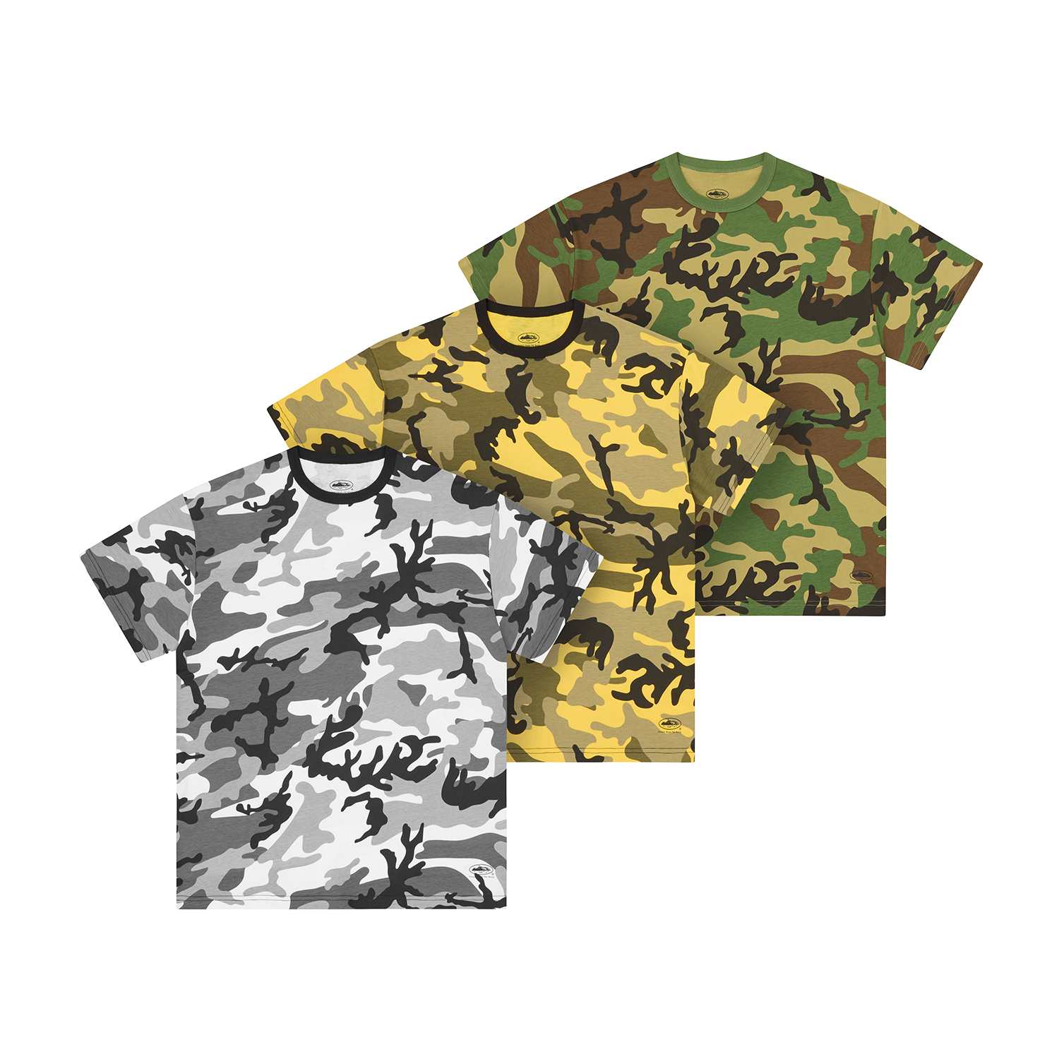 GUERILLAZ CAMO TEE [3PK] [MIXED] CRTZRTW