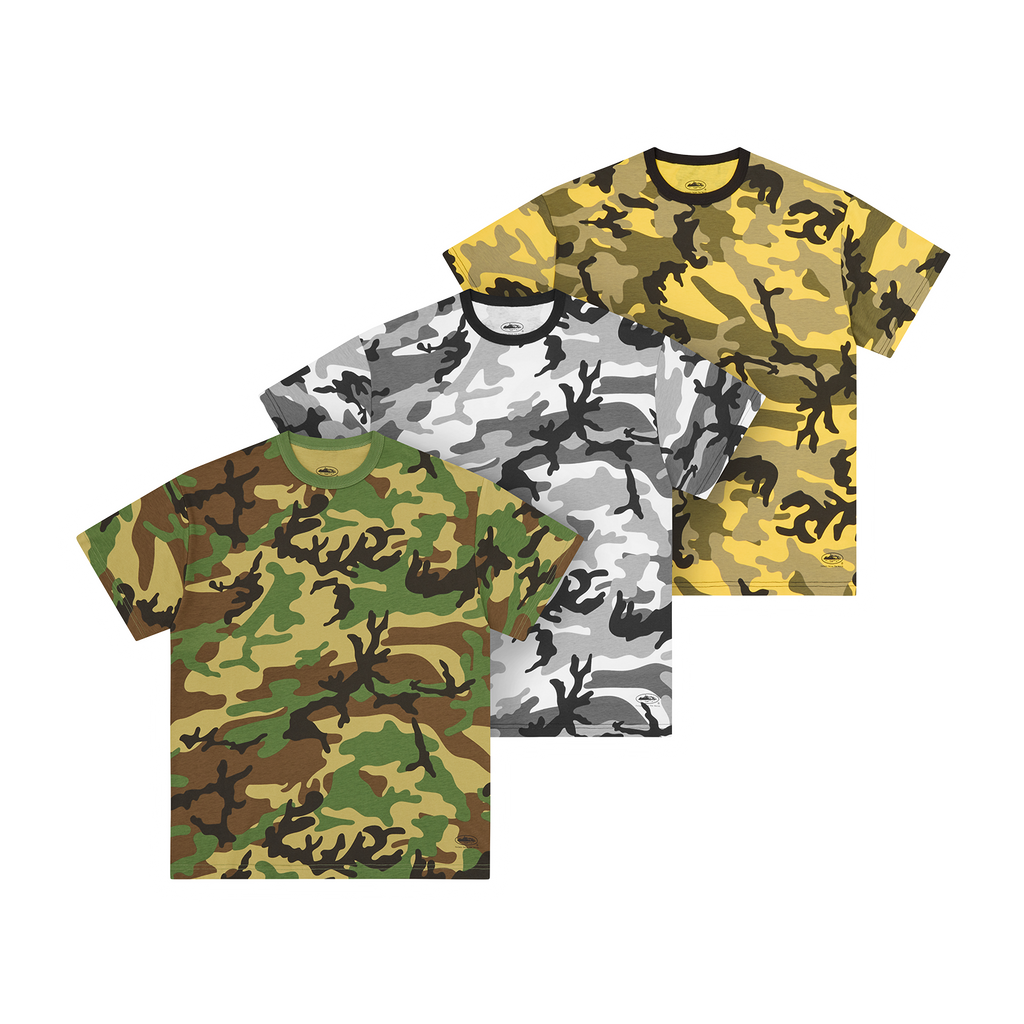 GUERILLAZ CAMO TEE [3PK] [MIXED] CRTZRTW
