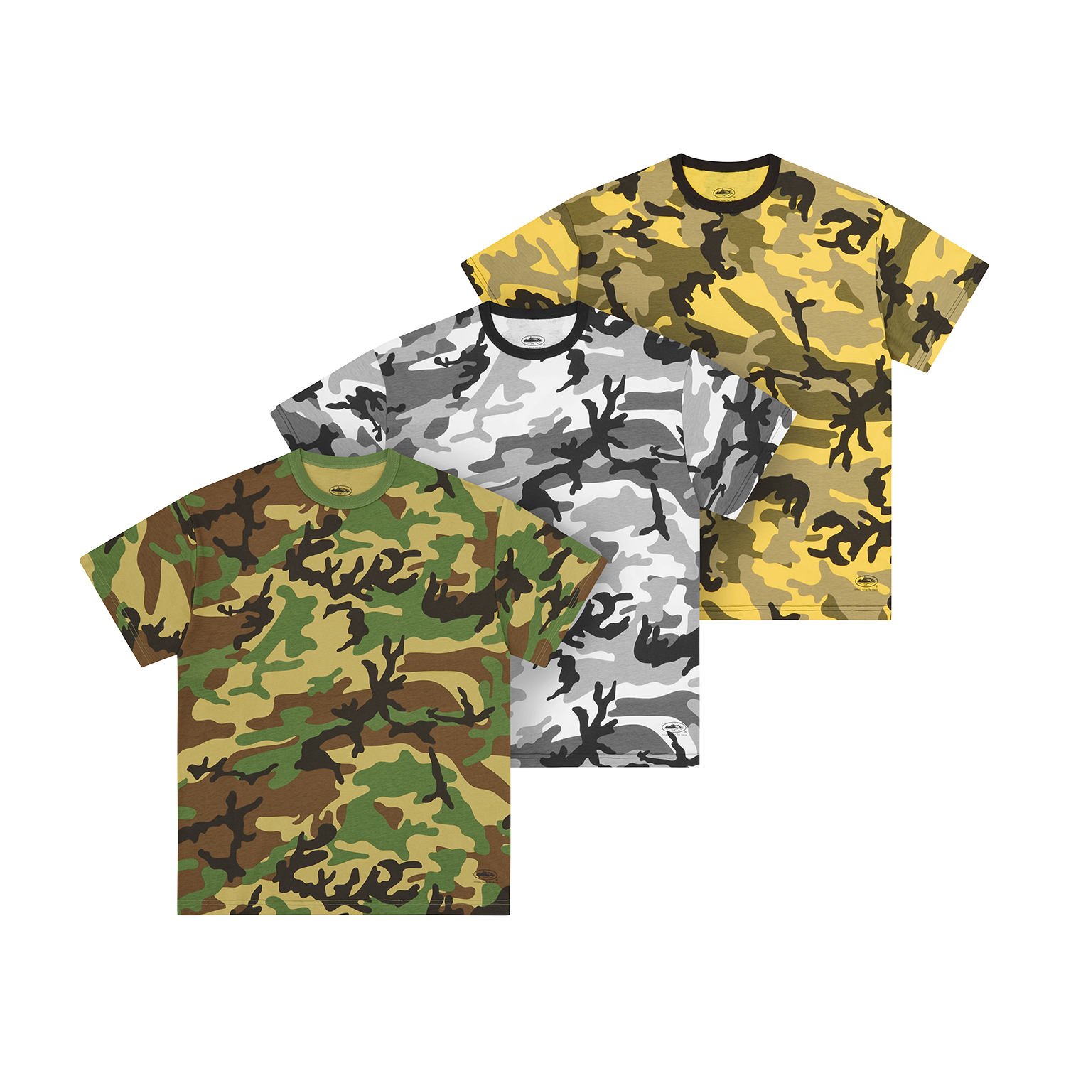 GUERILLAZ CAMO TEE [3PK] [MIXED] CRTZRTW