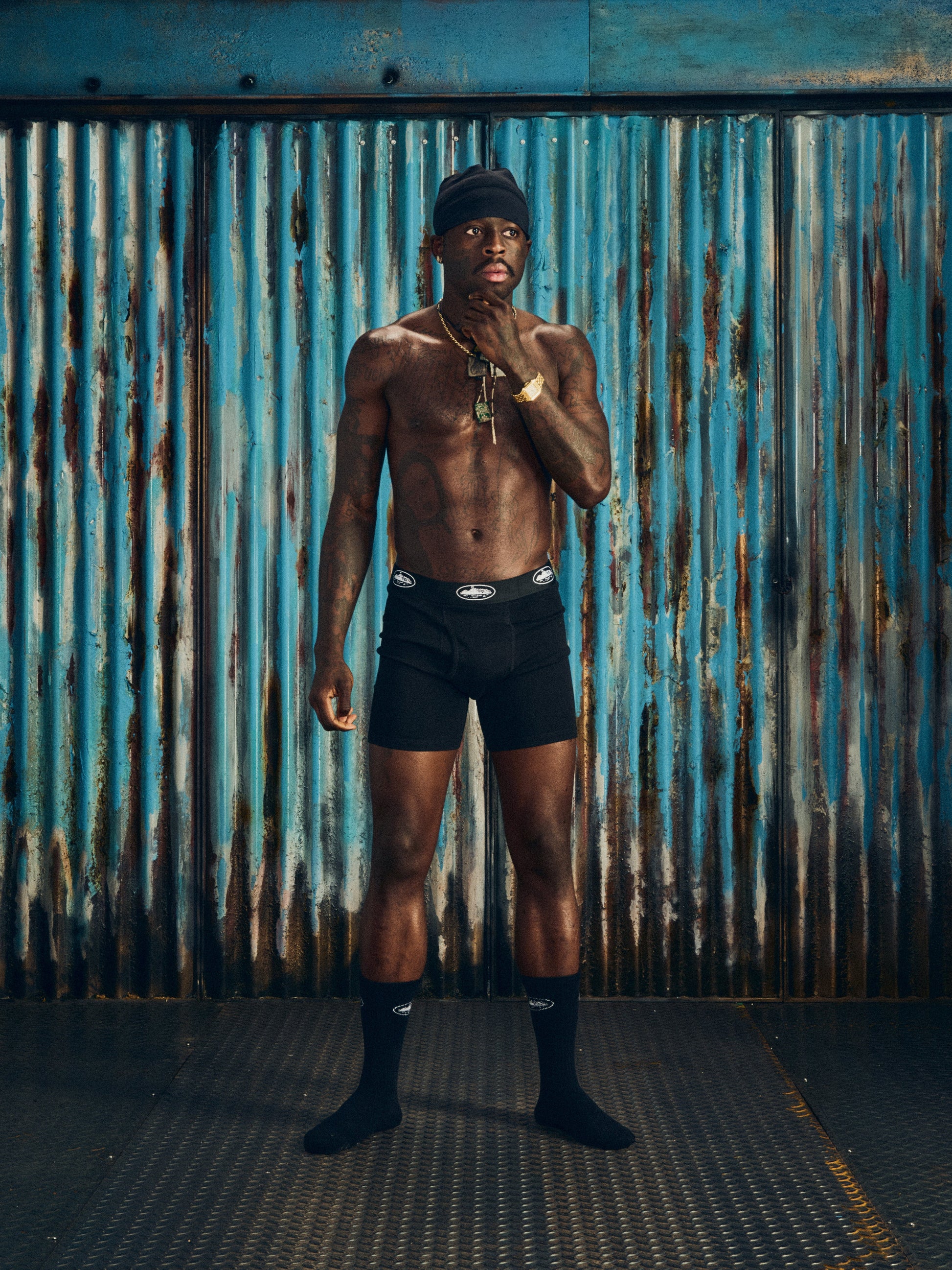 BLACK ALCATRAZ BOXERS [3 PACK] CRTZRTW