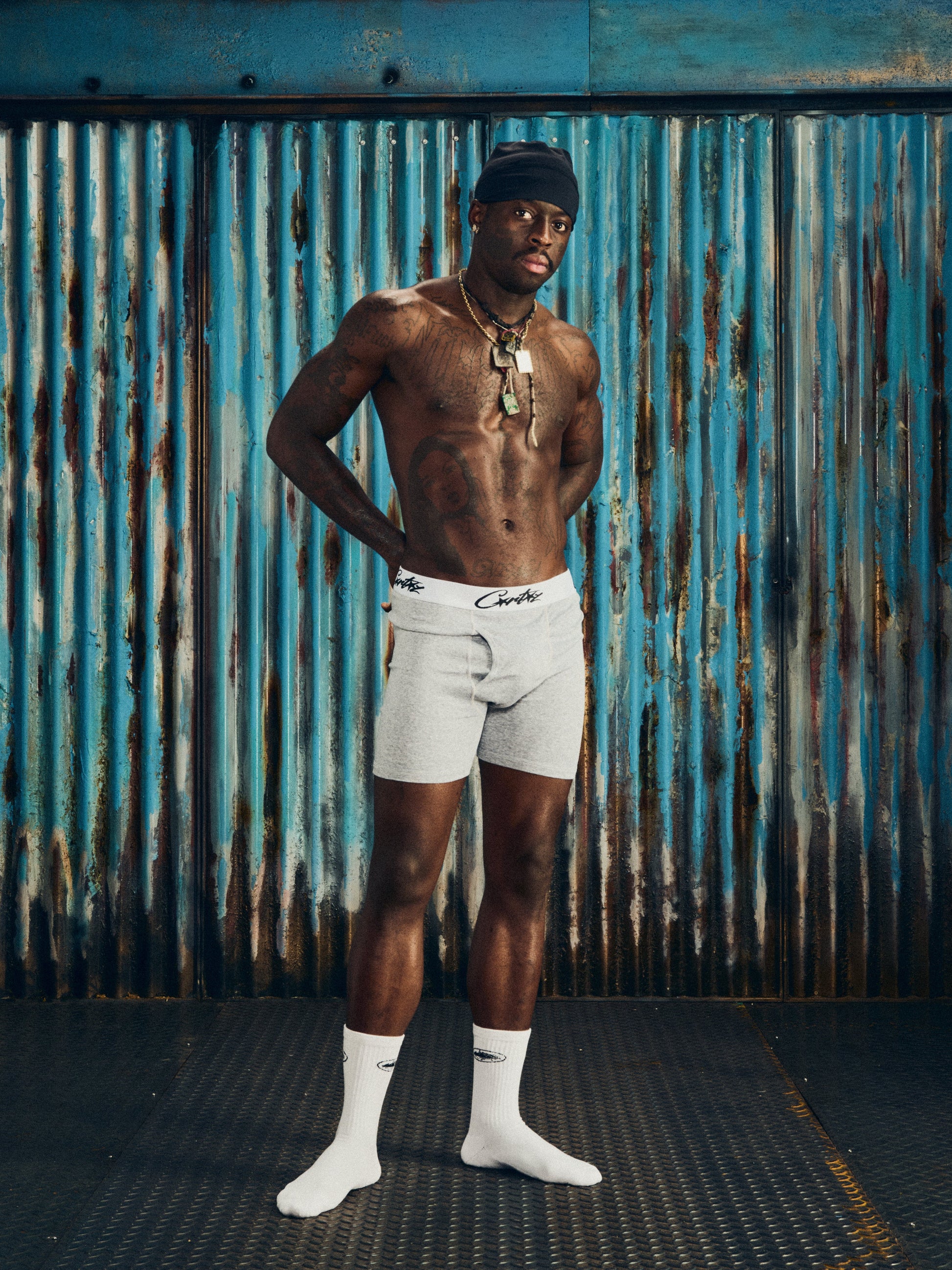 Corteiz GREY ALLSTARZ BOXERS [3 PACK] CRTZRTW