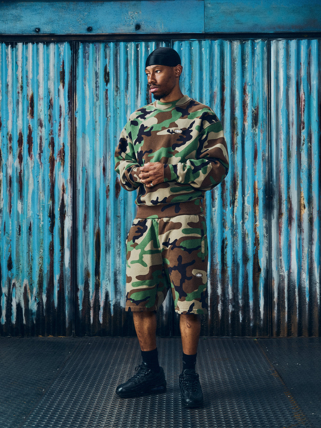 MINI ISLAND CREWNECK [WOODLAND CAMO] CRTZRTW