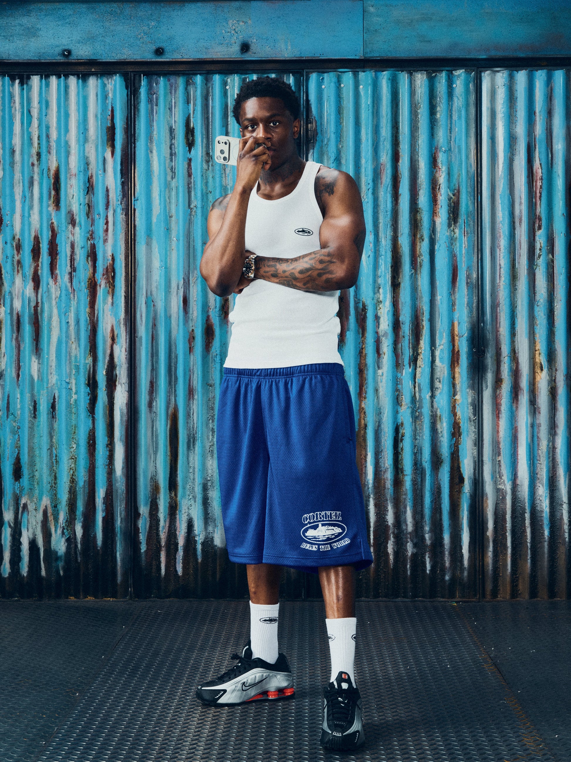OG ALCATRAZ MESH SHORT [ROYAL BLUE] CRTZRTW