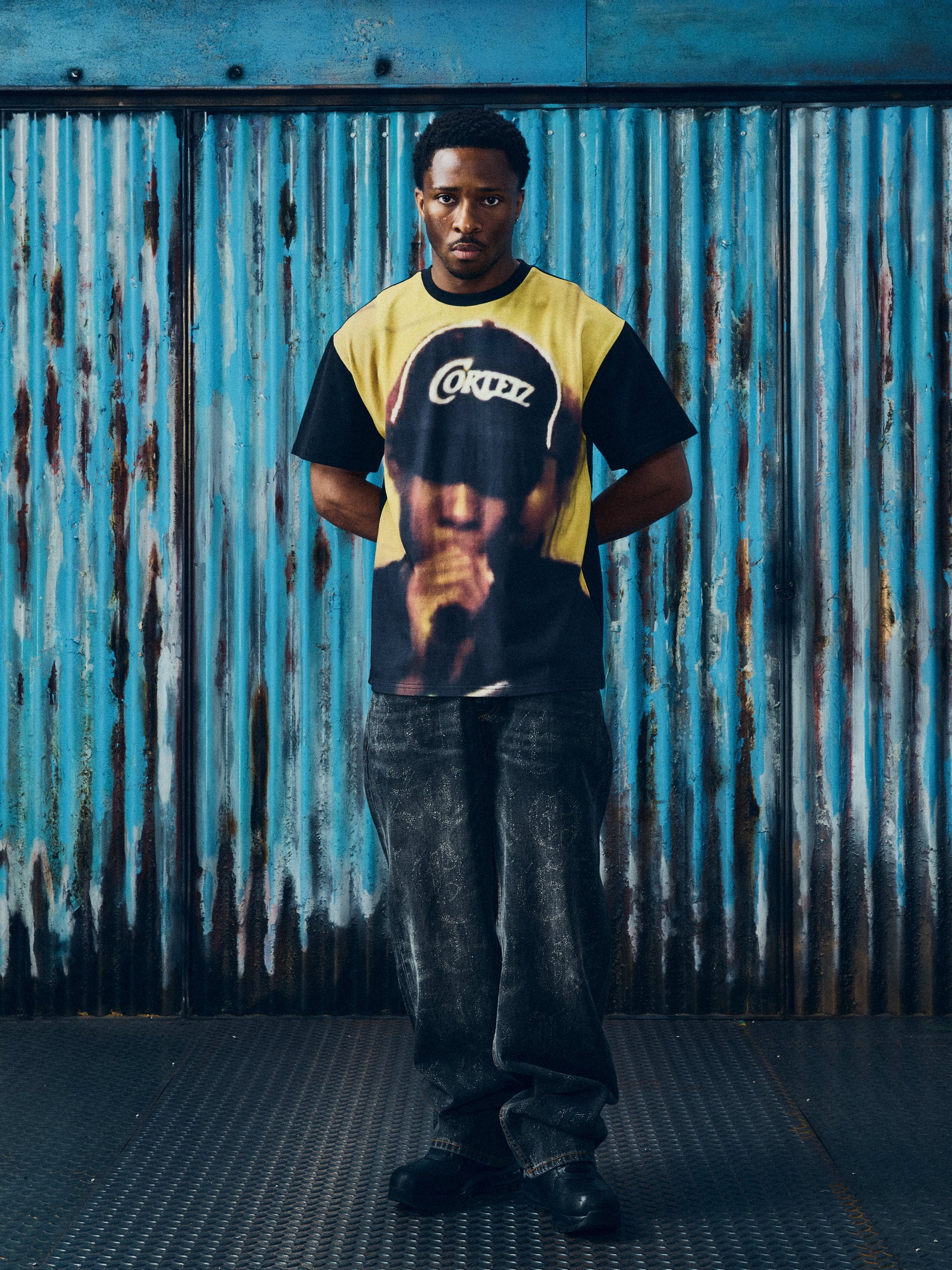 PIRATE RADIO HEAVYWEIGHT TEE [BLACK] CRTZRTW