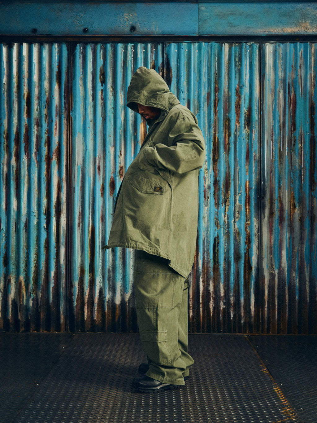GUERILLAZ FISHTAIL PARKA [OLIVE] CRTZRTW
