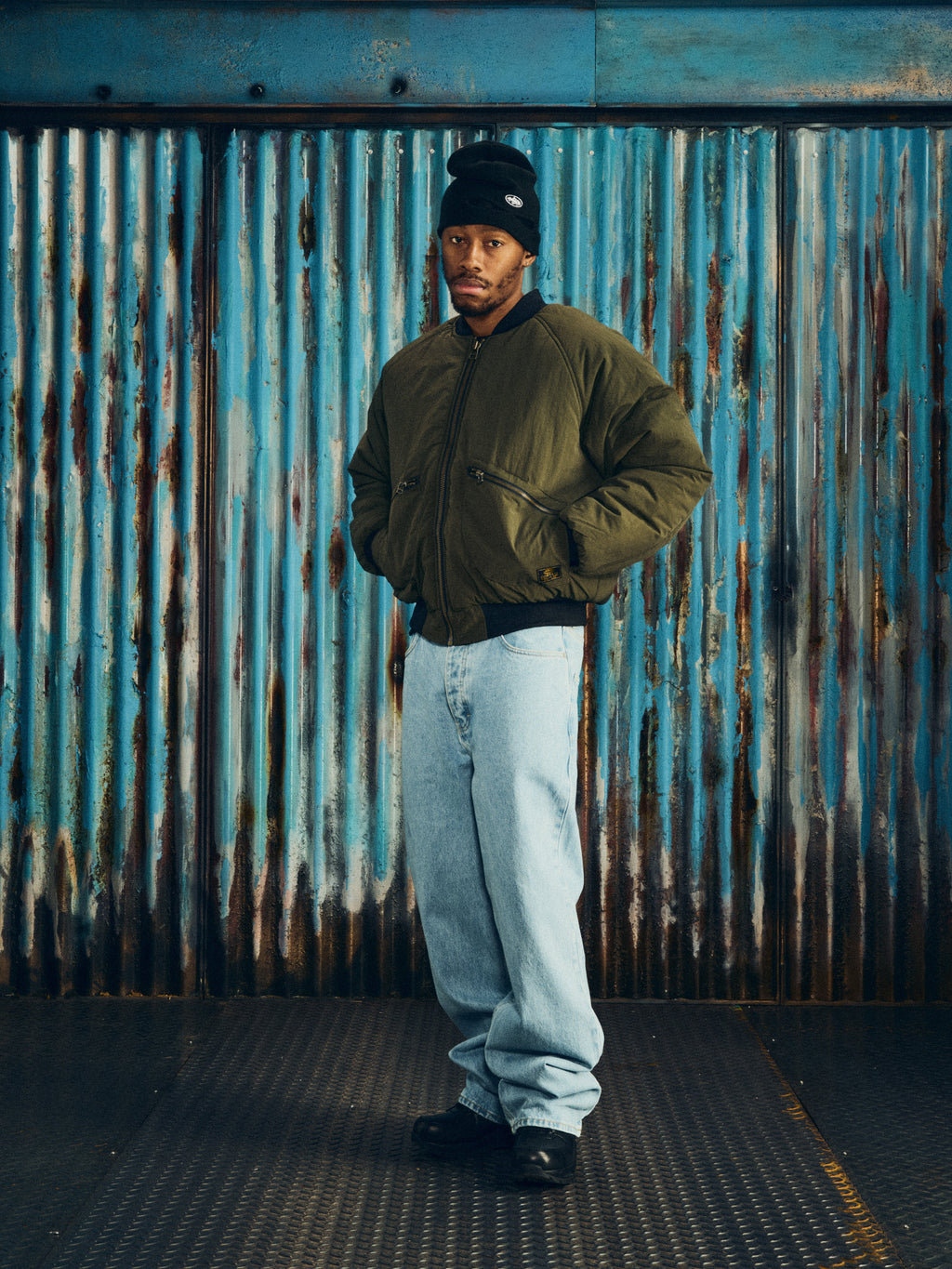 GUERILLAZ HEAVY DUTY BOMBER [OLIVE] CRTZRTW