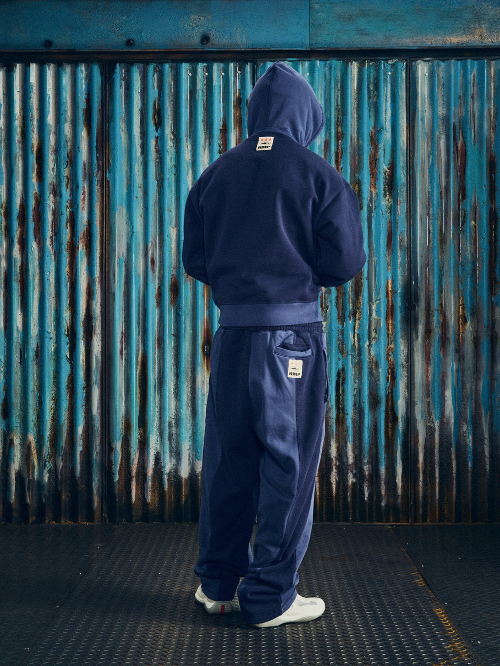 HMP CONTRAST HOODIE [NAVY] CRTZRTW