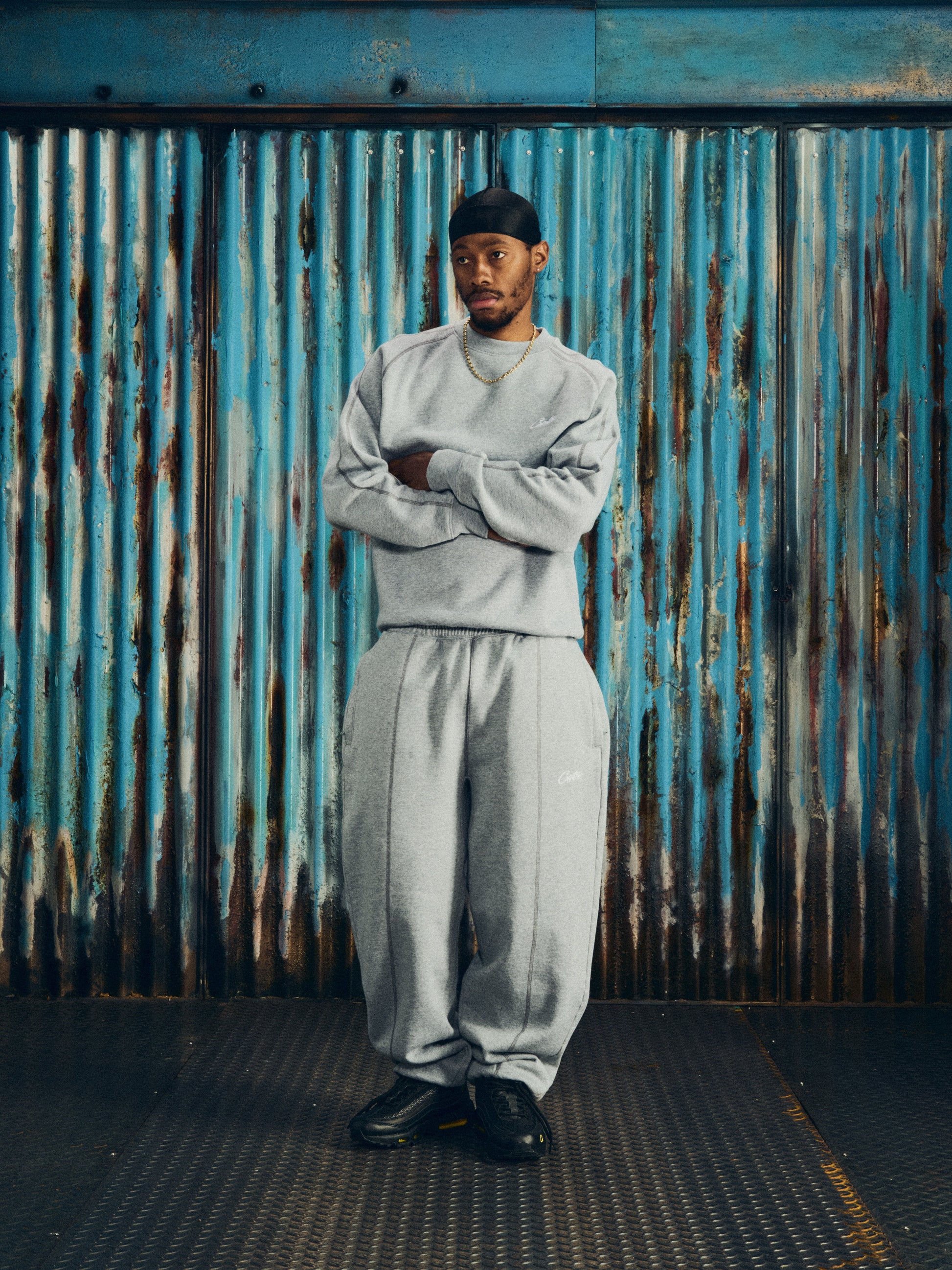 HMP OPEN HEM SWEATPANT [HEATHER GREY] CRTZRTW