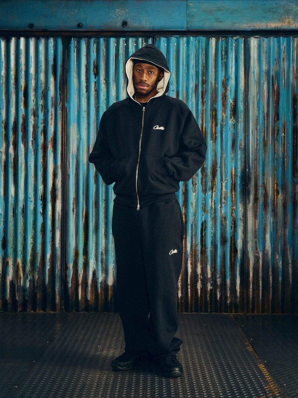 HMP OPEN HEM SWEATPANT [BLACK] CRTZRTW