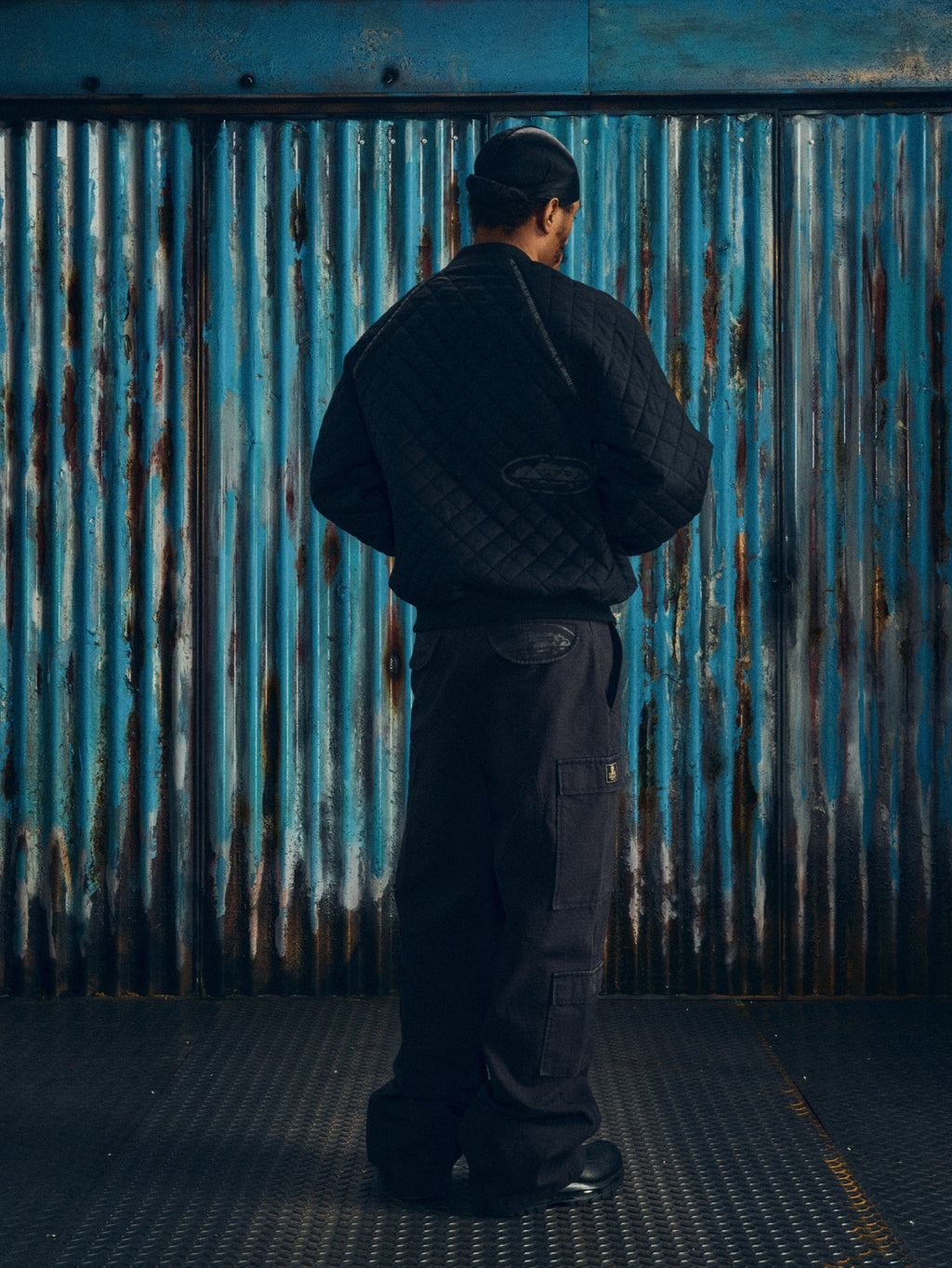 QUILTED EXCHANGE BOMBER [BLACK] CRTZRTW