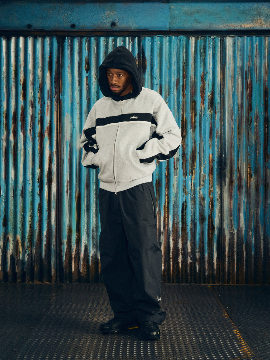 RIBBED SPORTEIZ ZIP HOODIE [HEATHER GREY] CRTZRTW