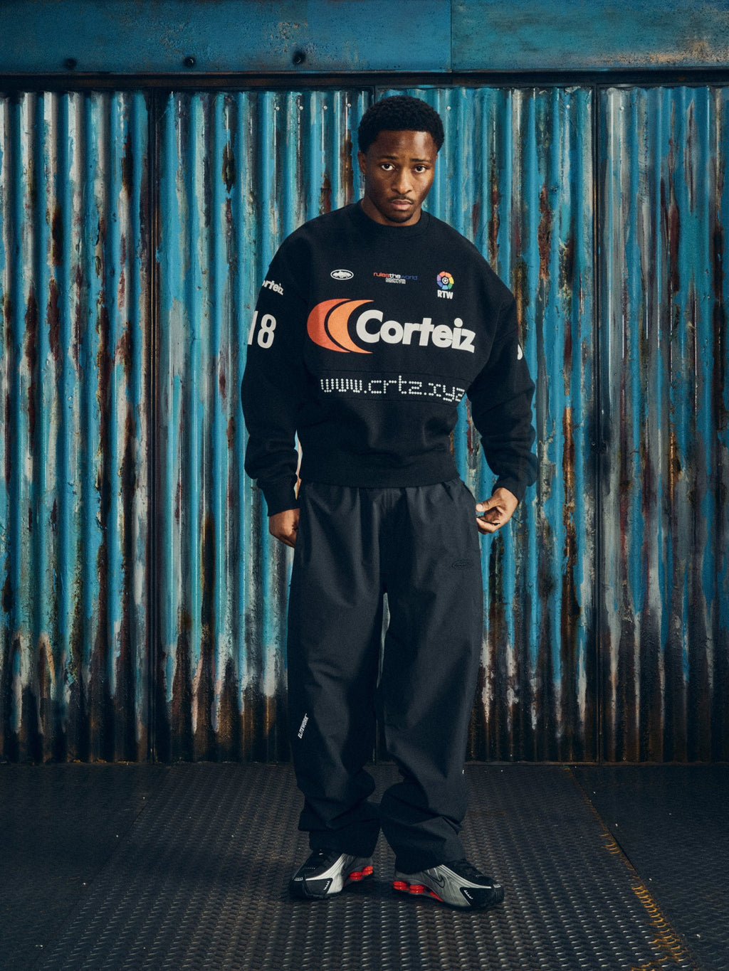 SPONSORS TRAINING CREWNECK [BLACK] CRTZRTW