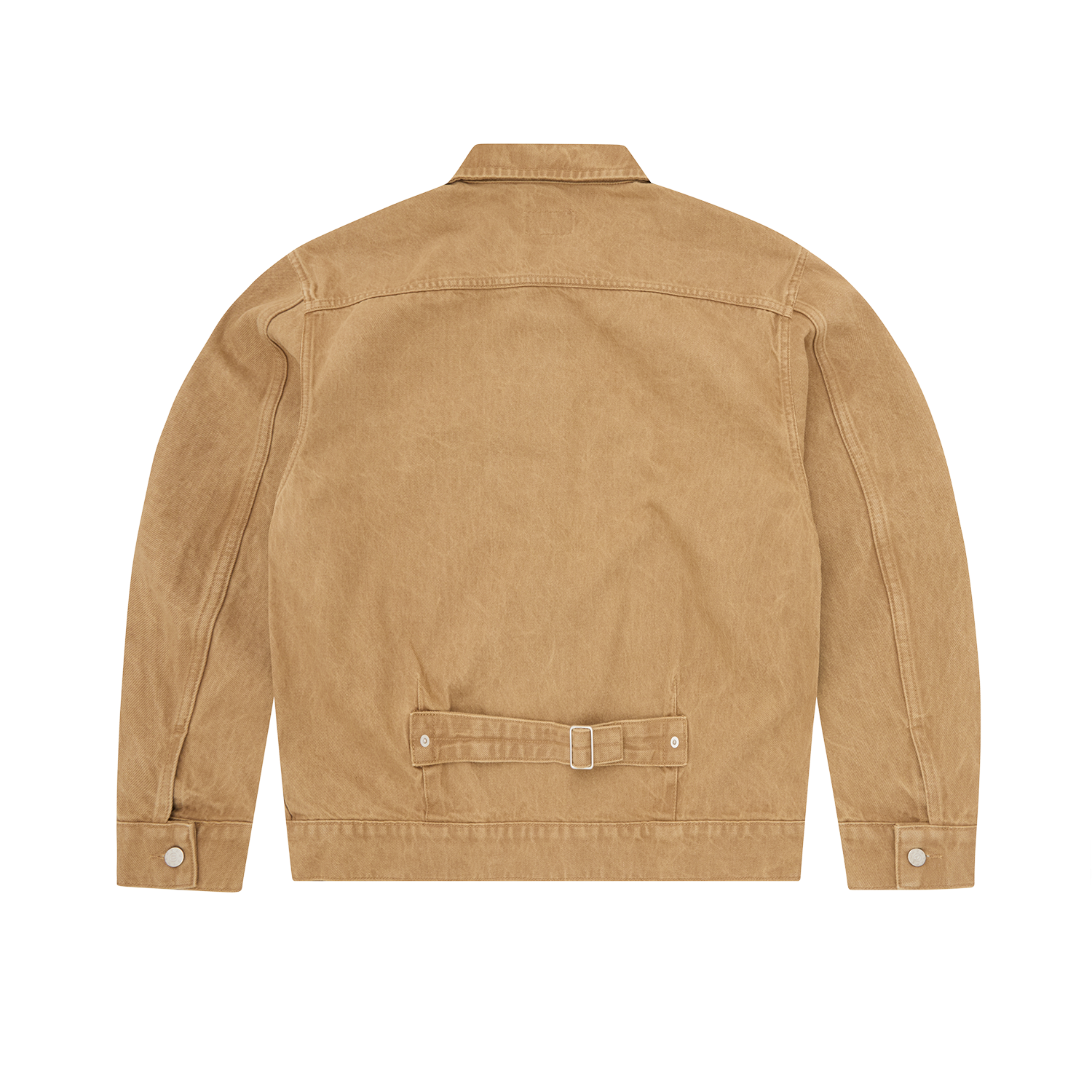 CREST CHAINSTITCH DENIM JACKET [TAN] CRTZRTW