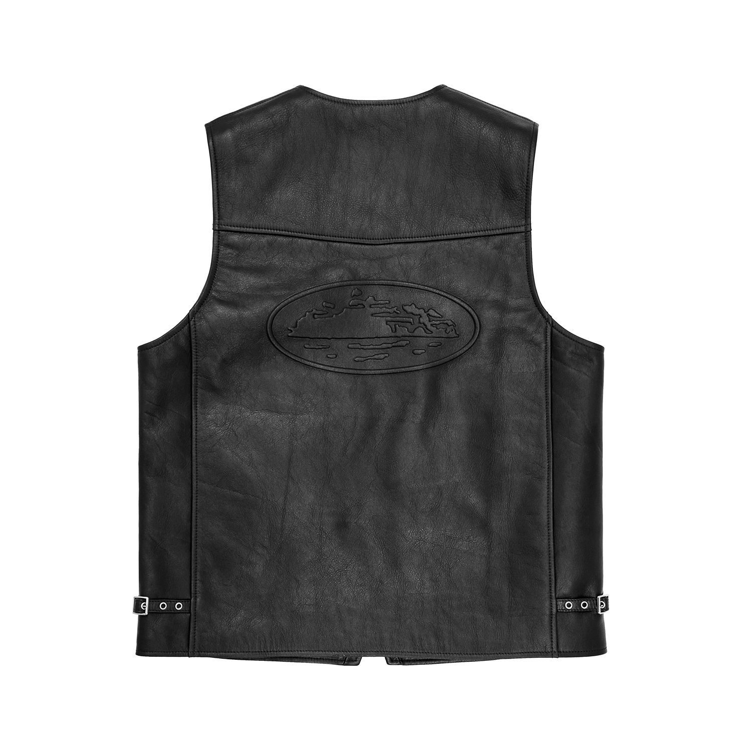 SKYDIVE LEATHER VEST [BLACK] CRTZRTW