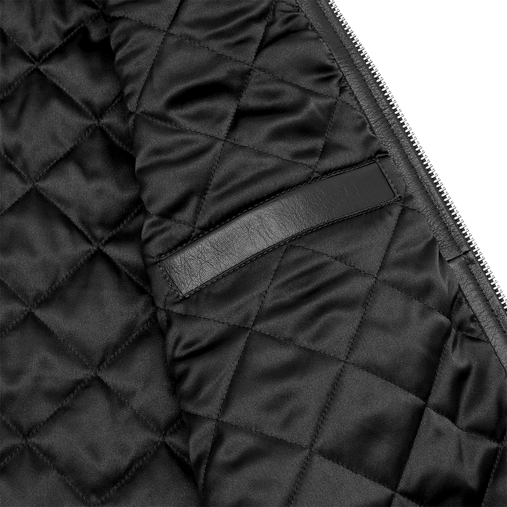 SKYDIVE LEATHER VEST [BLACK] CRTZRTW