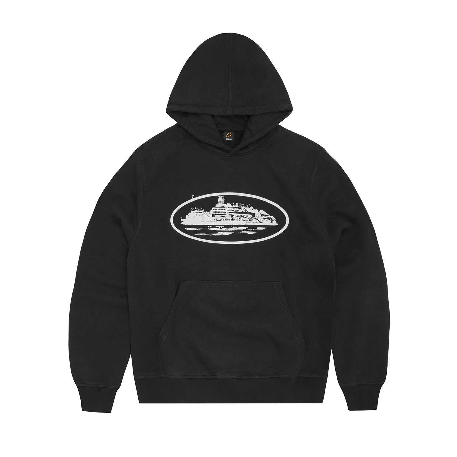 ALCATRAZ HOODIE [BLACK & WHITE] CRTZRTW