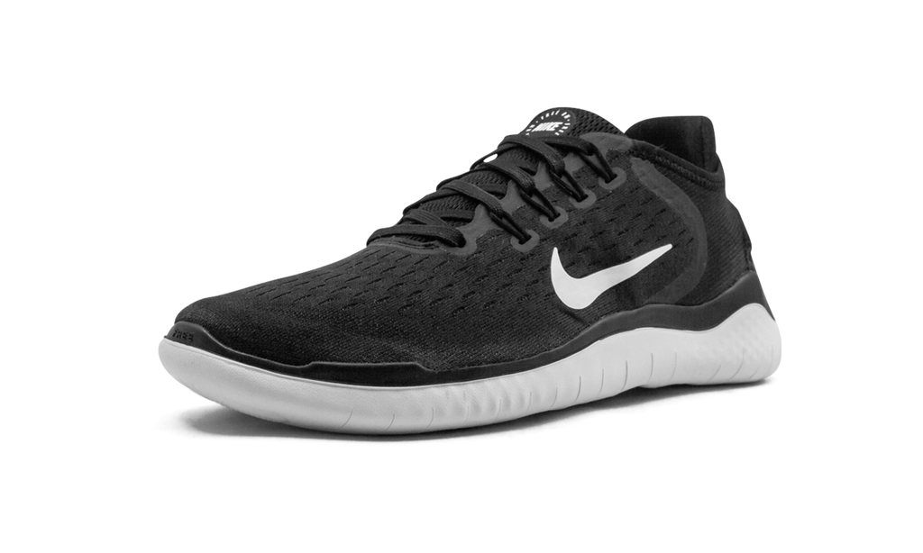 Nike FREE RN 2018 MNS WMNS "BLACK WHITE" 942837 001