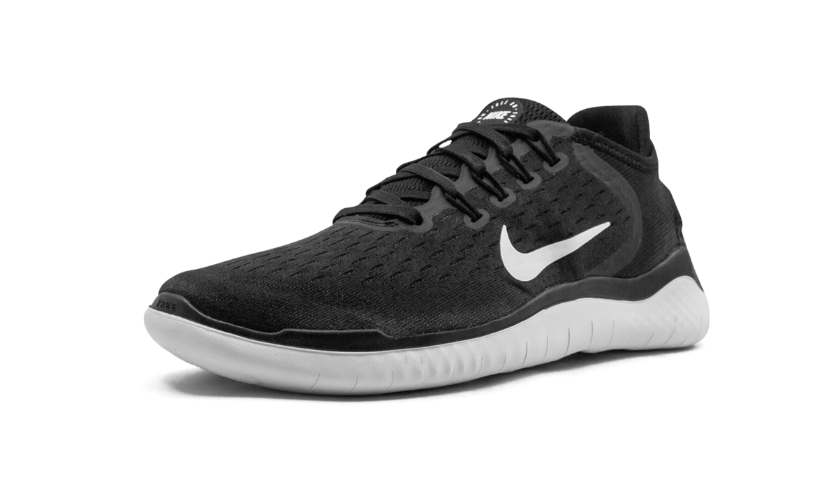Nike FREE RN 2018 MNS WMNS "BLACK WHITE" 942837 001