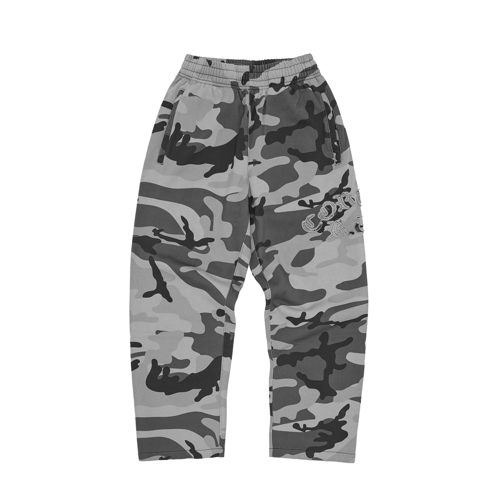 DIPLOMATIC OPEN HEM SWEATPANT [WASHED CAMO] CRTZRTW