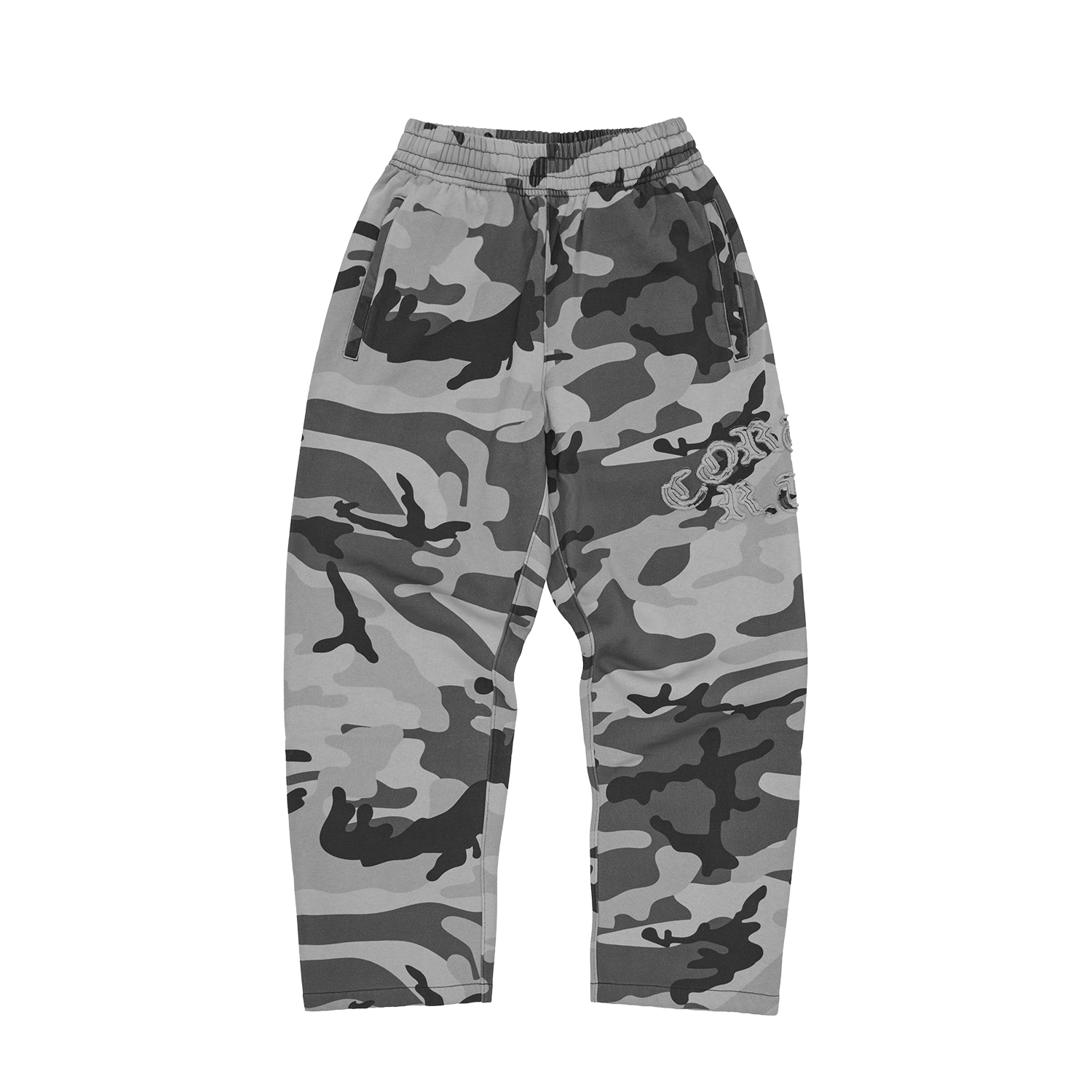 DIPLOMATIC OPEN HEM SWEATPANT [WASHED CAMO] CRTZRTW