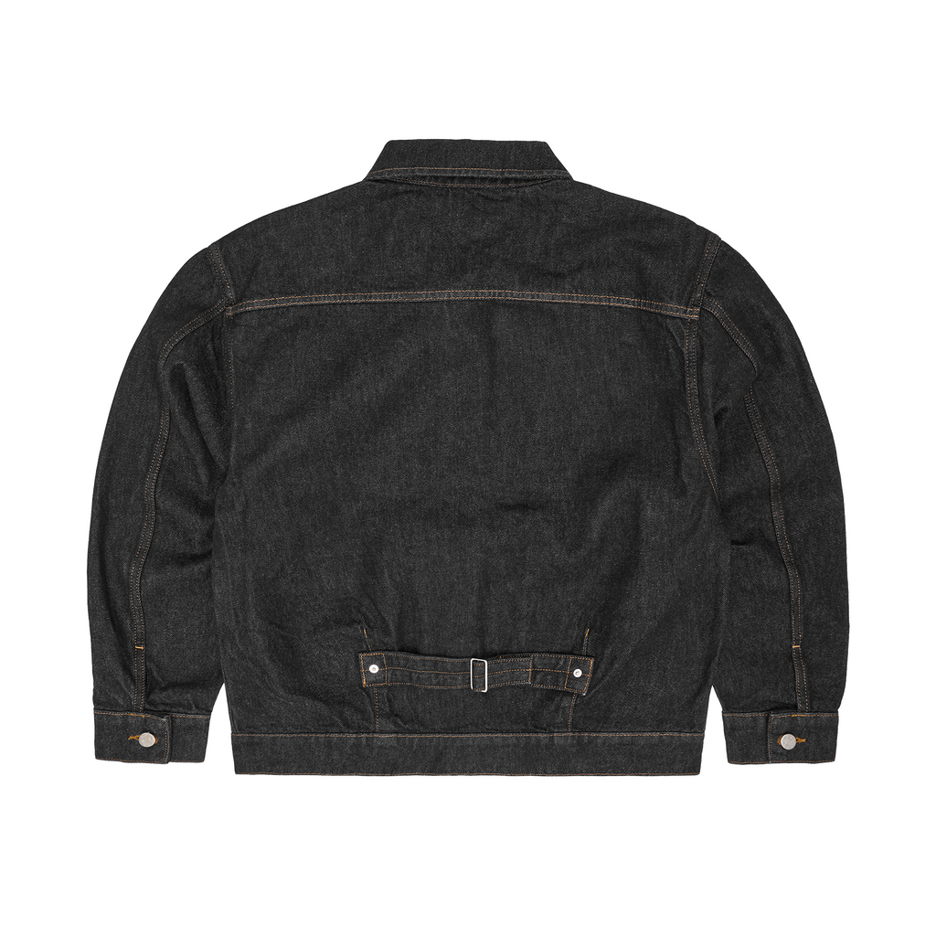 DUAL STRIPE DENIM JACKET [WASHED BLACK] CRTZRTW