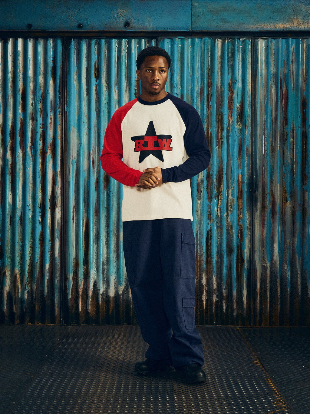 RTW STAR RAGLAN LS [NAVY/RED] CRTZRTW