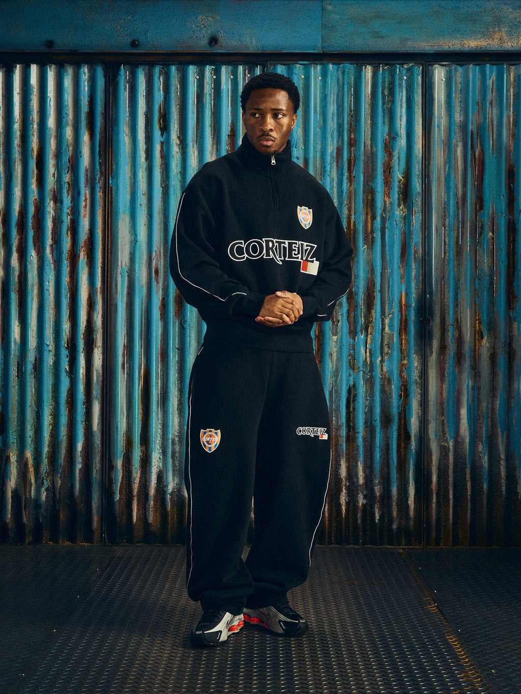 GIAPPONESE OPEN HEM SWEATPANT [BLACK] CRTZRTW