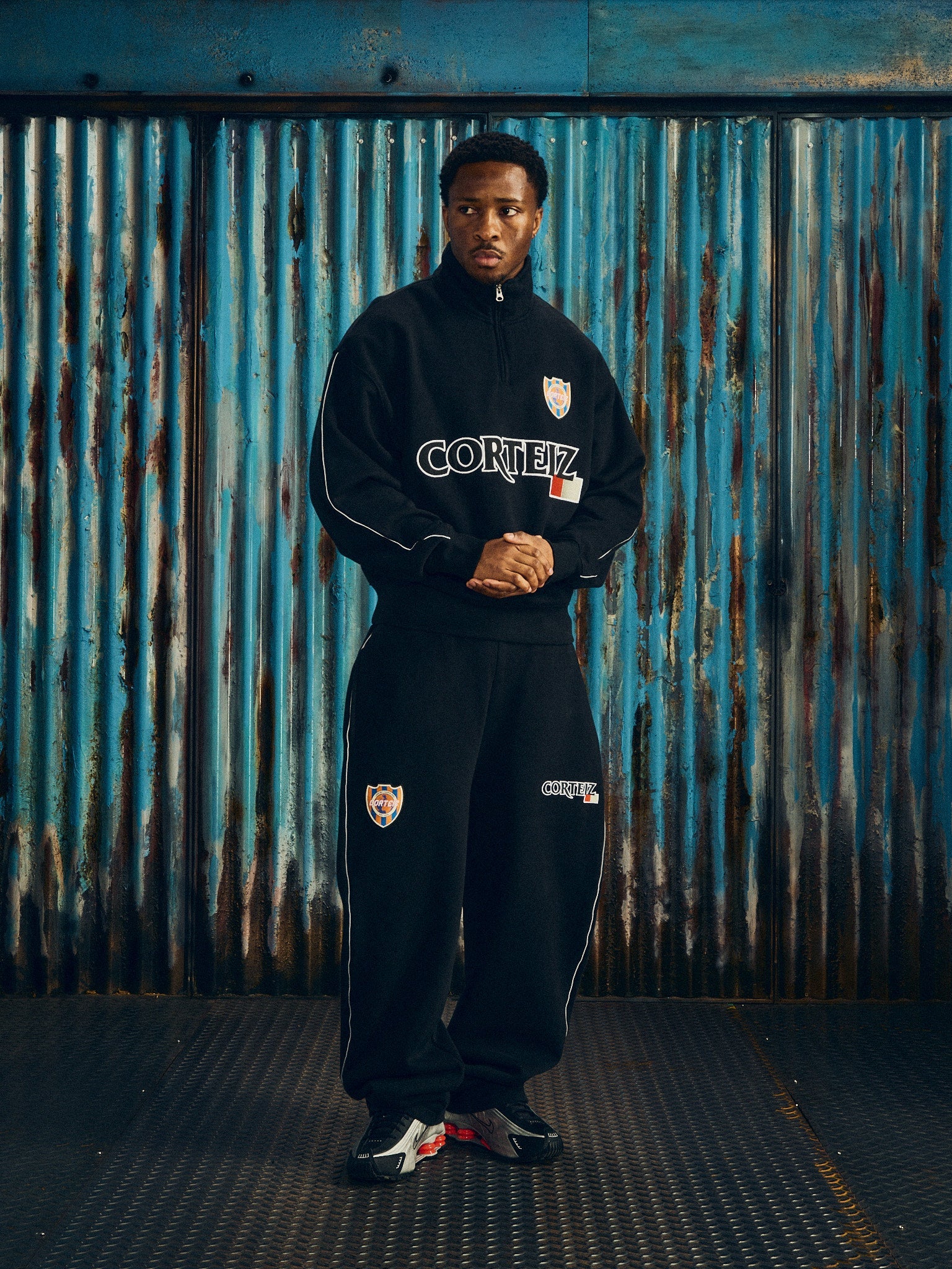 GIAPPONESE OPEN HEM SWEATPANT [BLACK] CRTZRTW