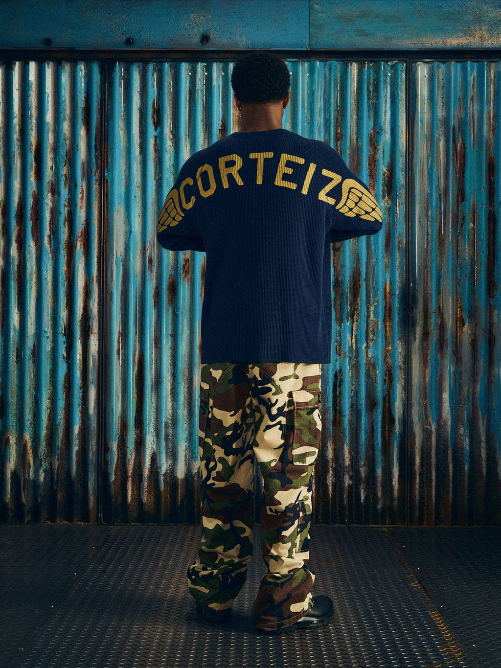 WINGS WAFFLE THERMAL [NAVY] CRTZRTW