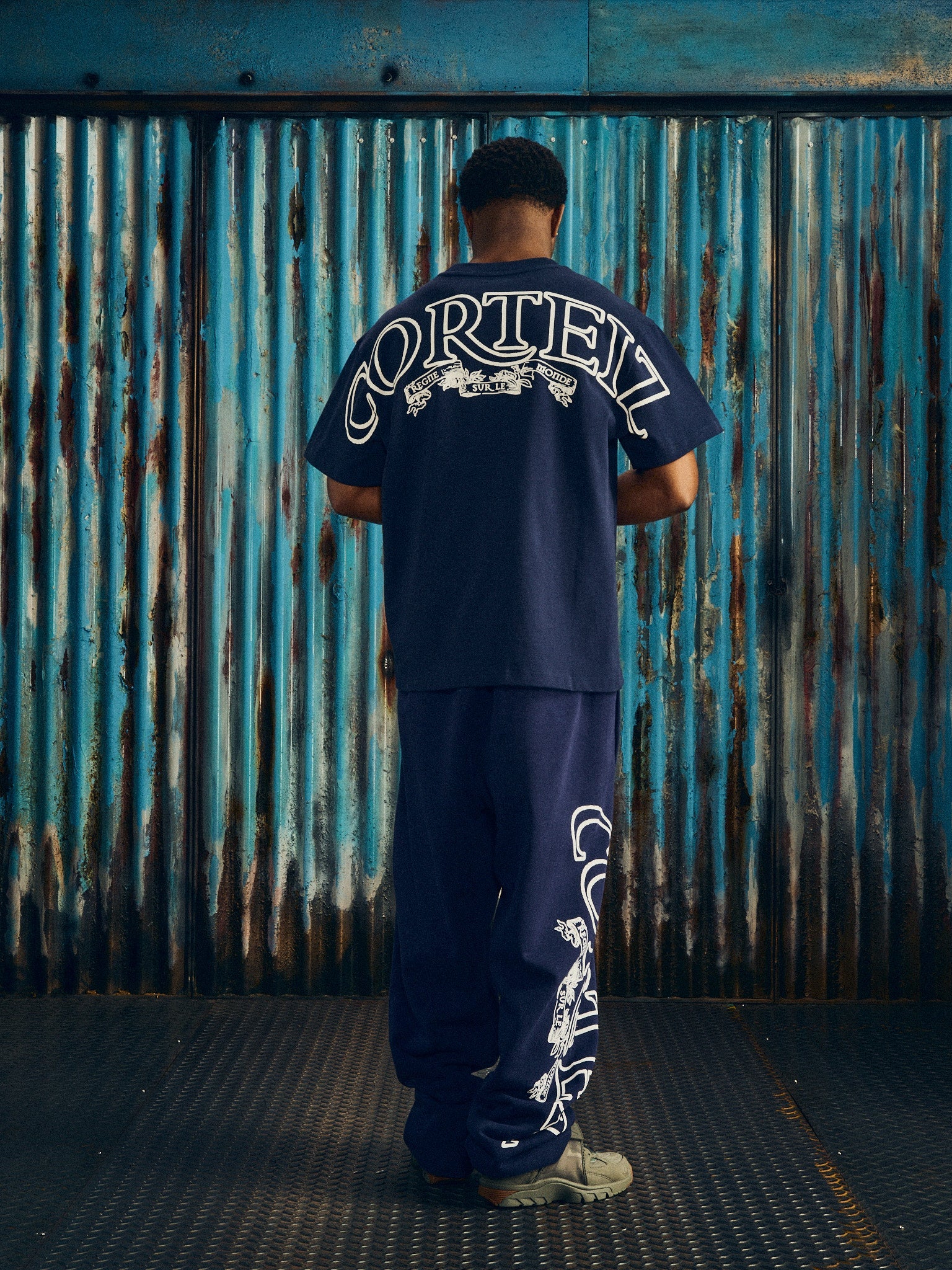 ROYALE HEAVYWEIGHT TEE [NAVY] CRTZRTW