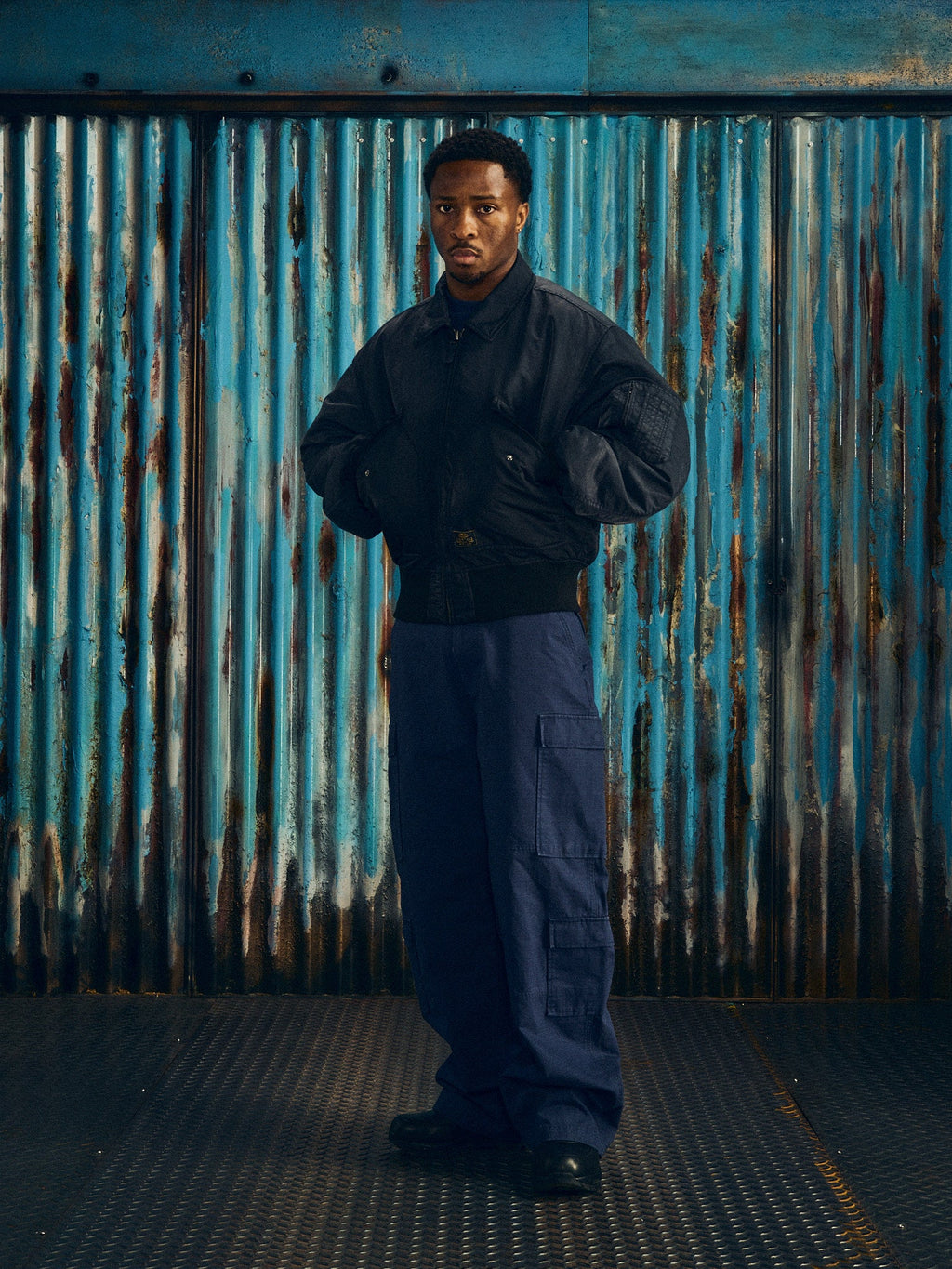 ALCATRAZ BOMBER JACKET [VINTAGE BLACK] CRTZRTW