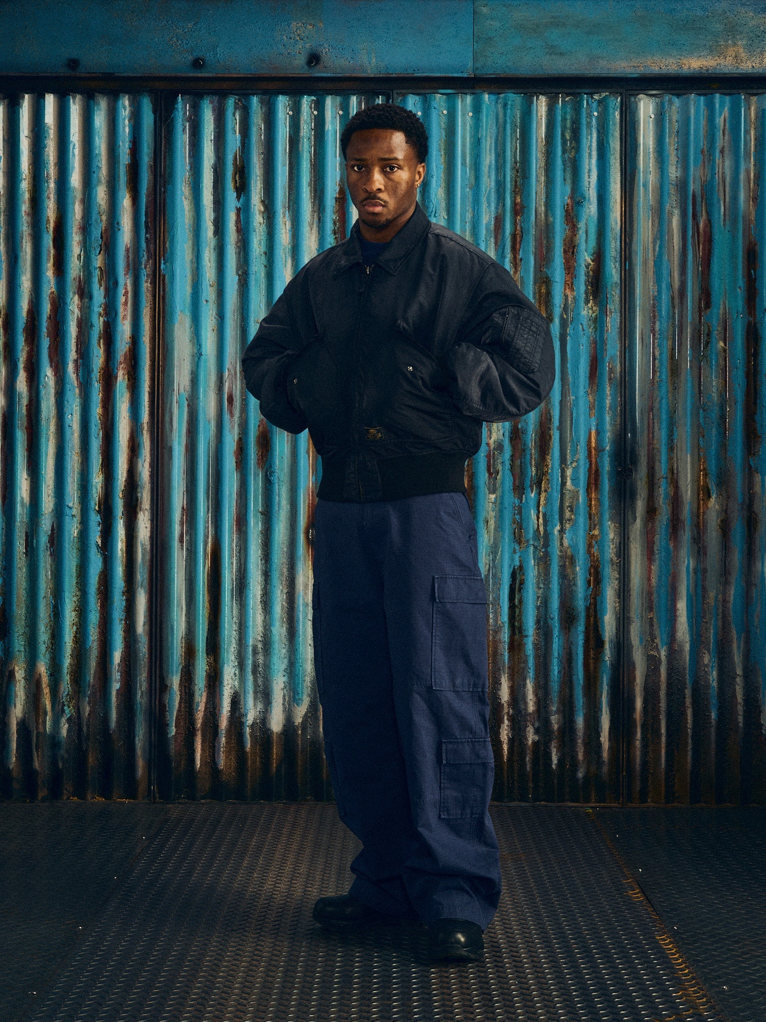 ALCATRAZ BOMBER JACKET [VINTAGE BLACK] CRTZRTW