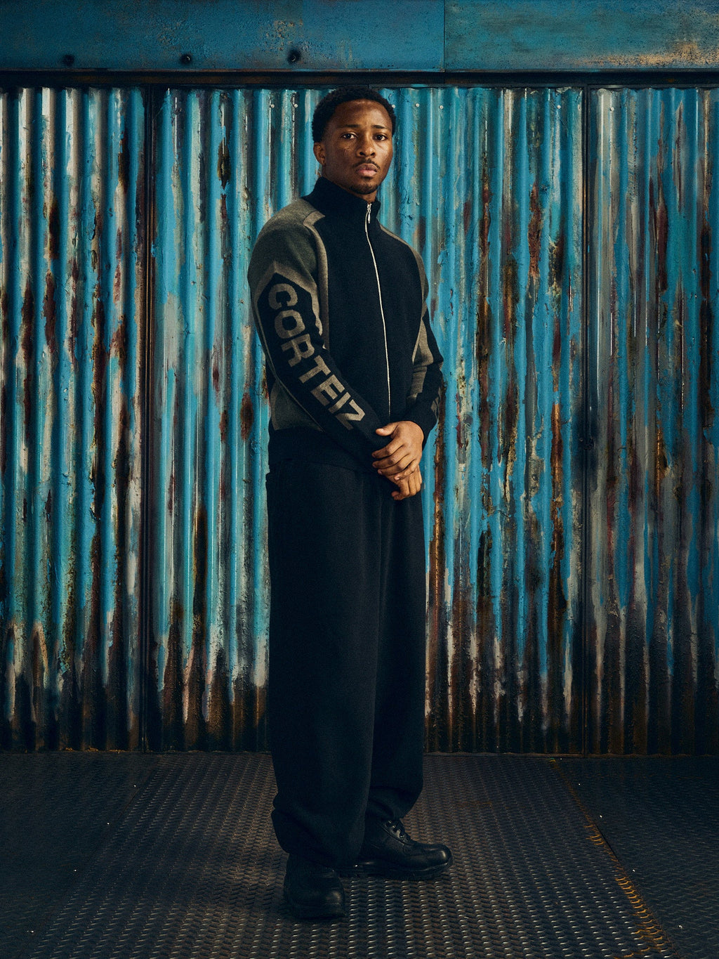 PRECISION KNIT ZIP UP [BLACK] CRTZRTW