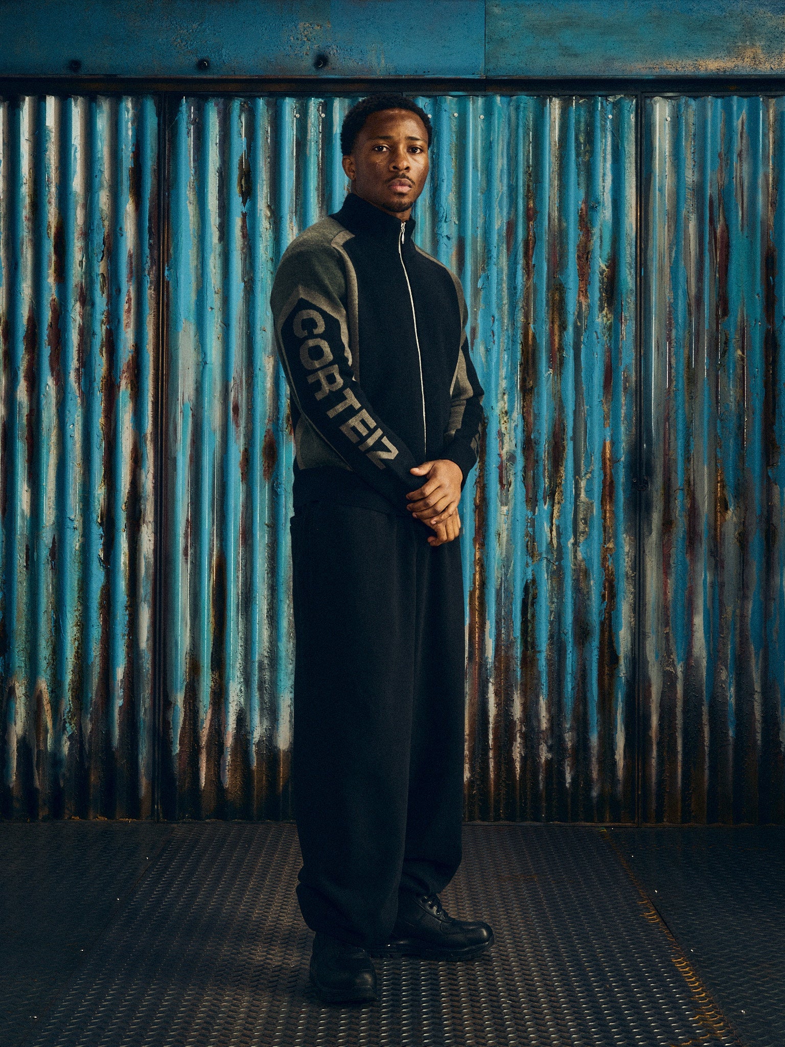 PRECISION KNIT ZIP UP [BLACK] CRTZRTW