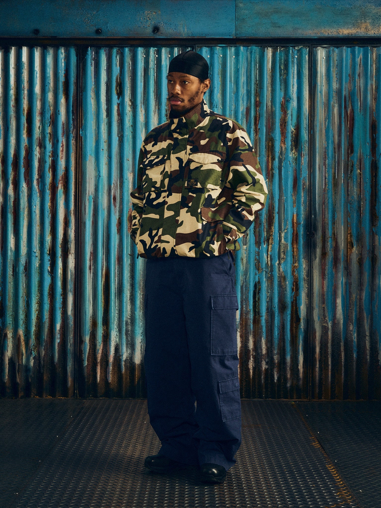 GUERILLAZ CARGO PANT [NAVY] CRTZRTW