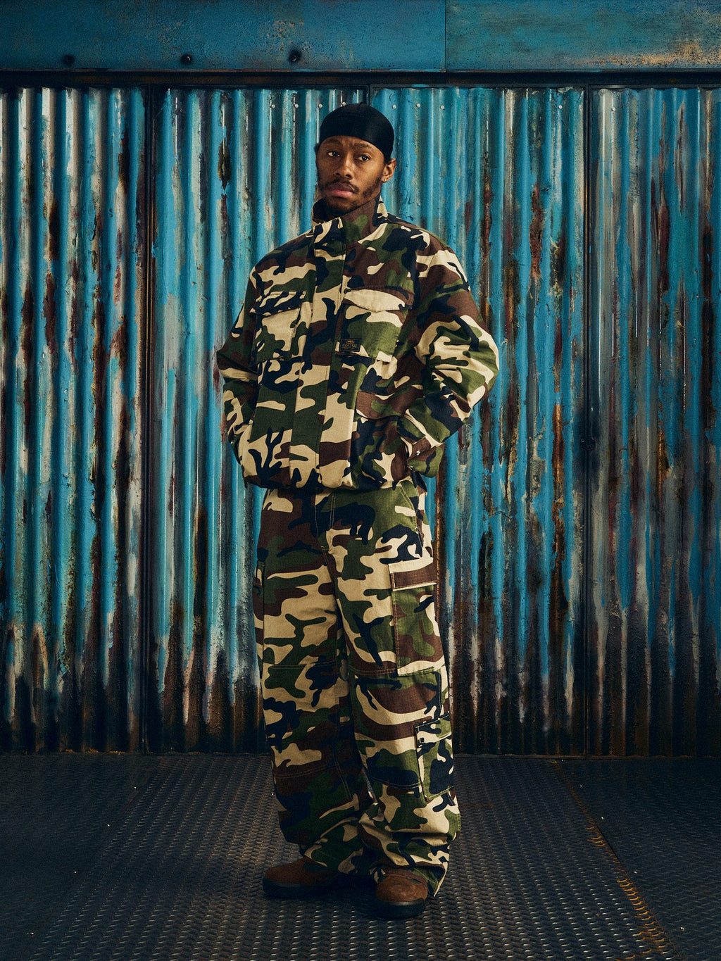 GUERILLAZ FIELD JACKET [WOODLAND CAMO] CRTZRTW