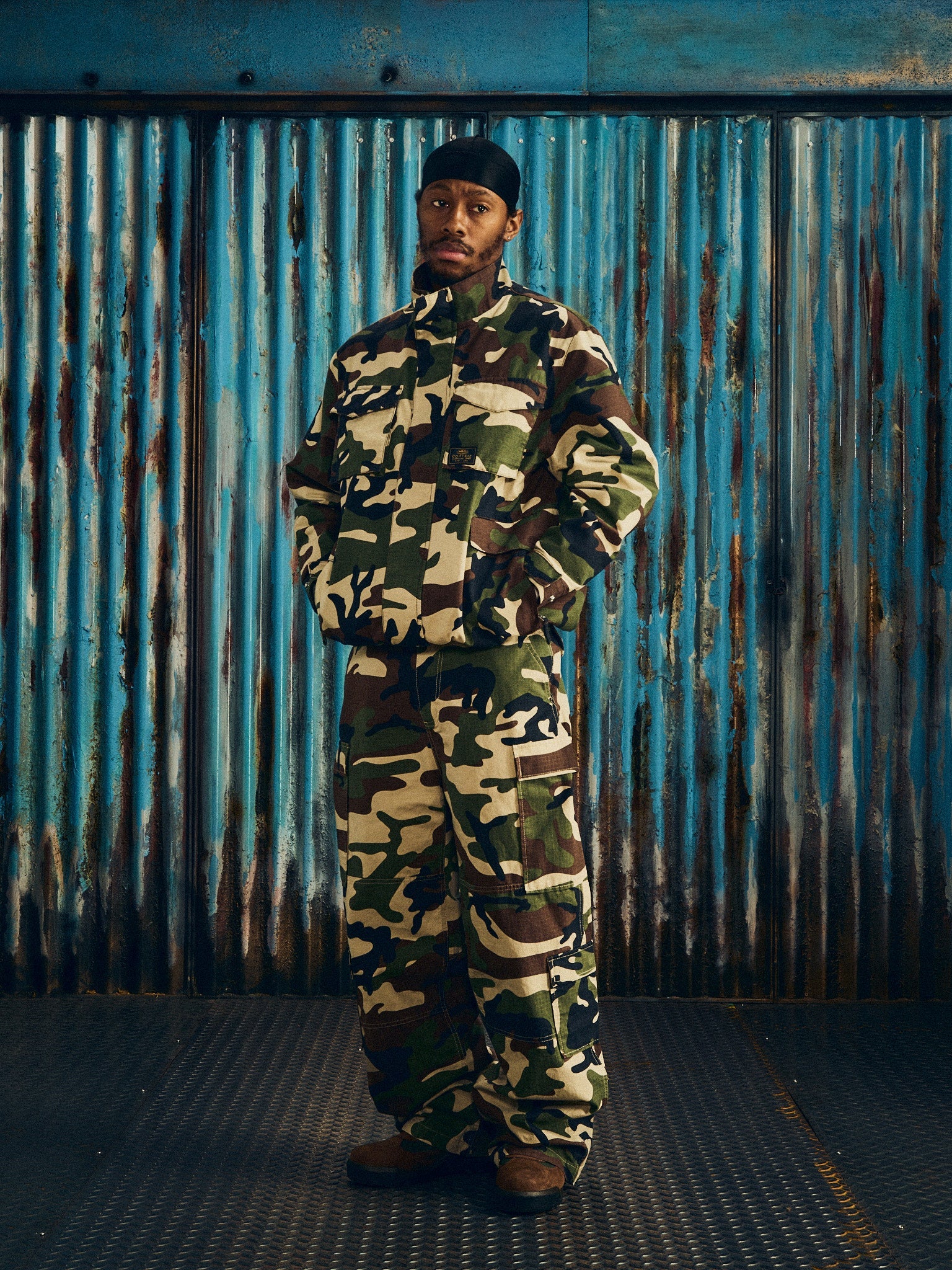 GUERILLAZ CARGO PANT [WOODLAND CAMO] CRTZRTW