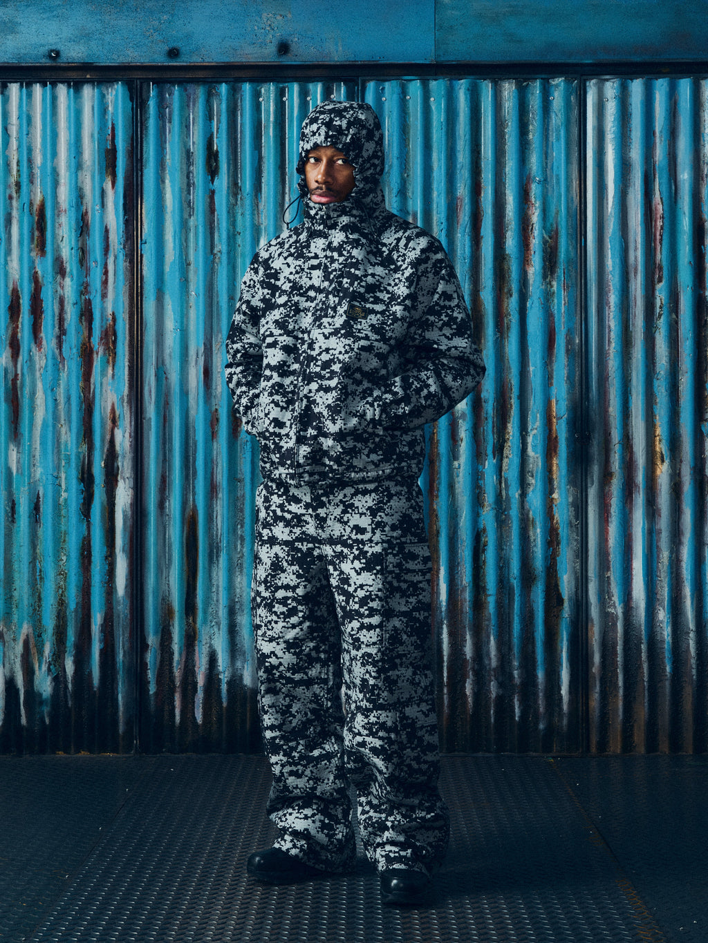 GUERILLAZ RIPSTOP JACKET [REFLECTIVE CAMO] CRTZRTW
