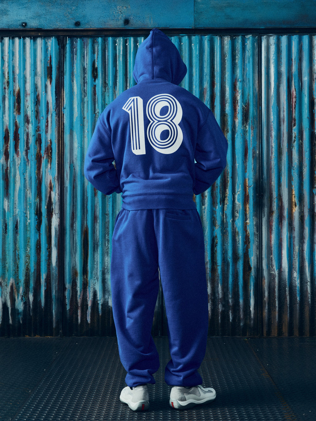 GHINI ZIP HOODIE [ROYAL BLUE] CRTZRTW