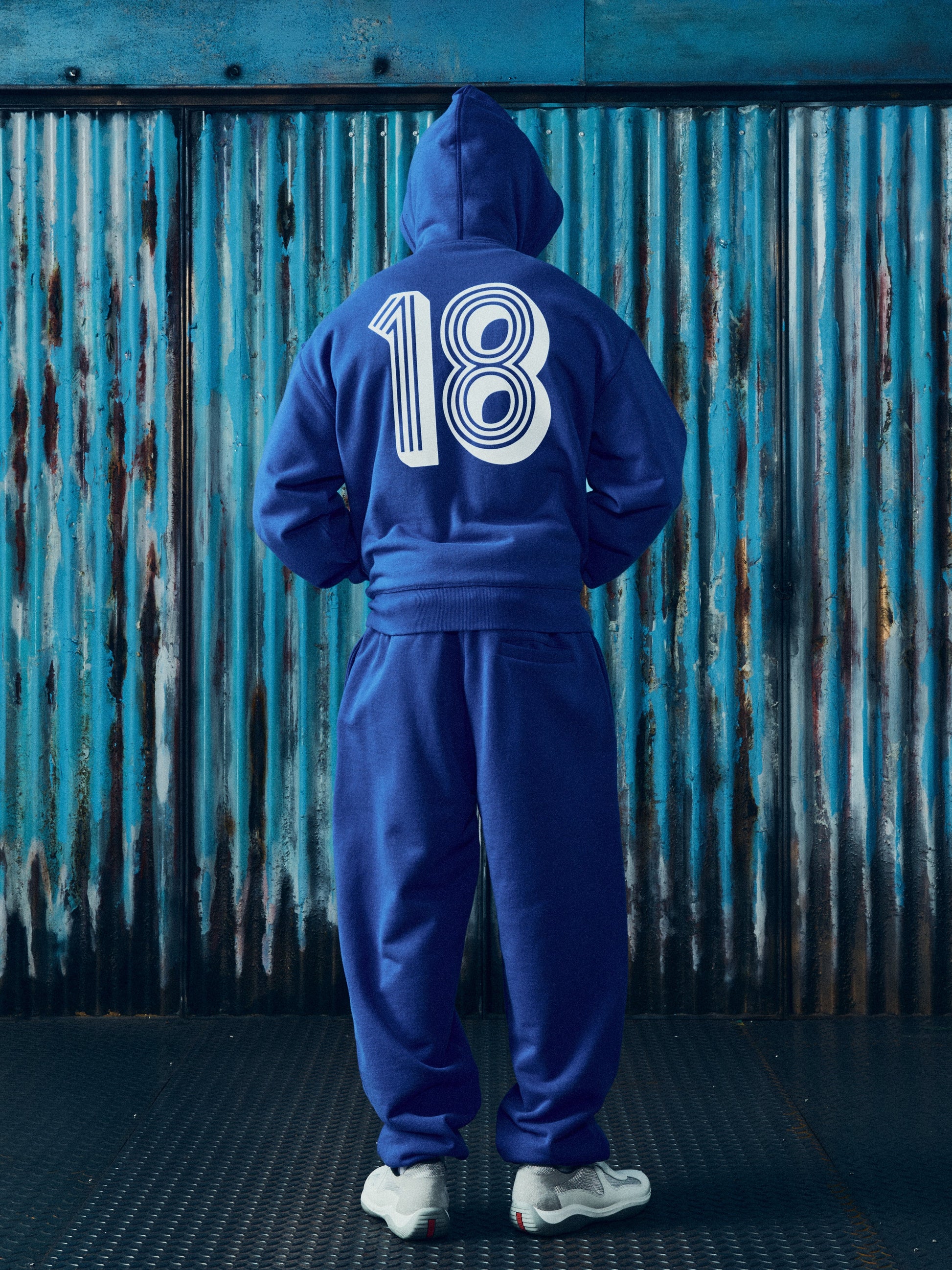 GHINI ZIP HOODIE [ROYAL BLUE] CRTZRTW