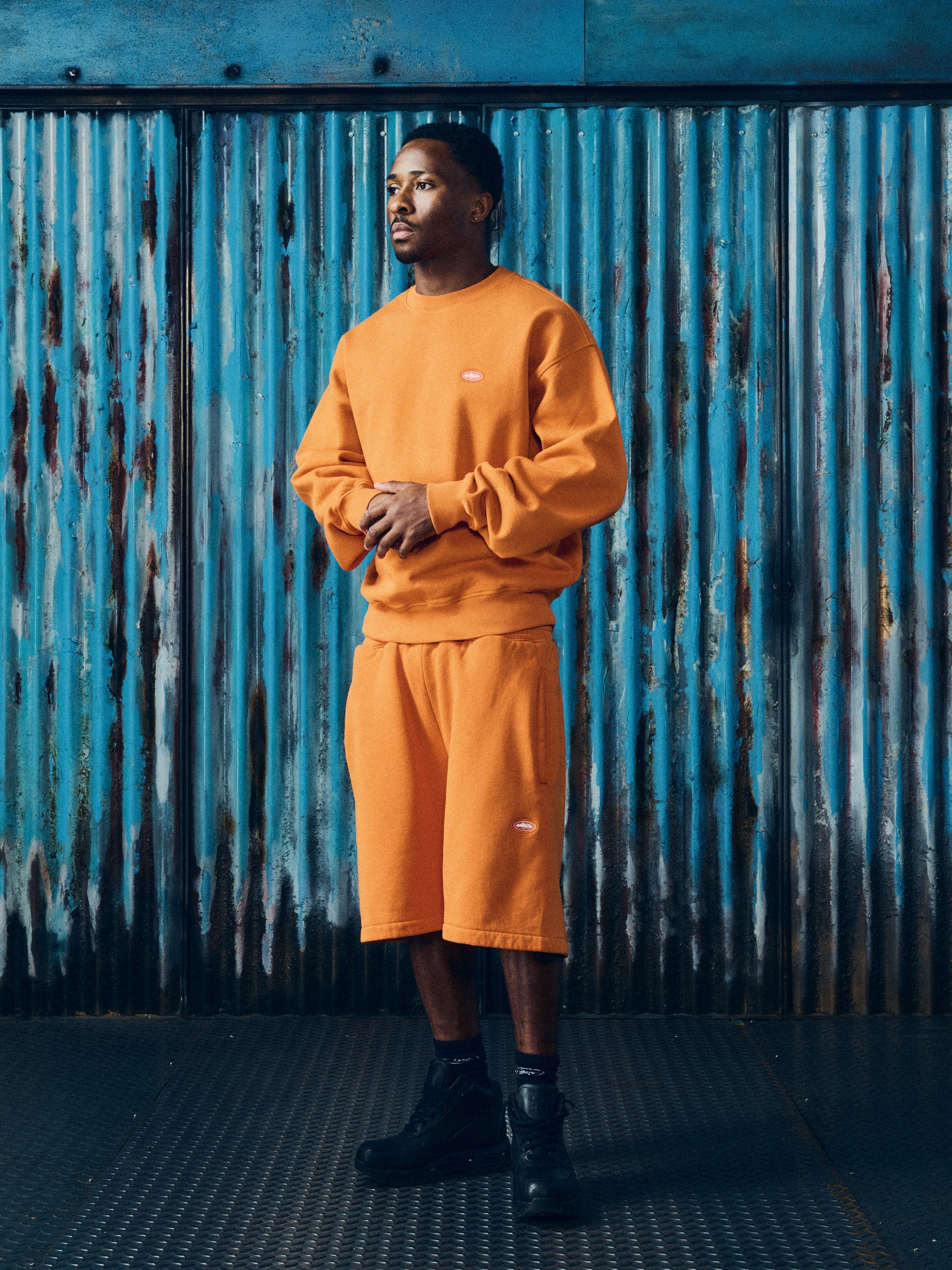 MINI ISLAND SWEATSHORT [ORANGE] CRTZRTW