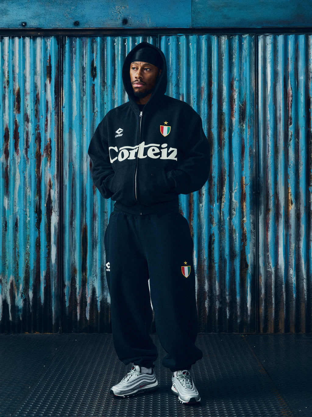 GHINI ZIP HOODIE [BLACK] CRTZRTW