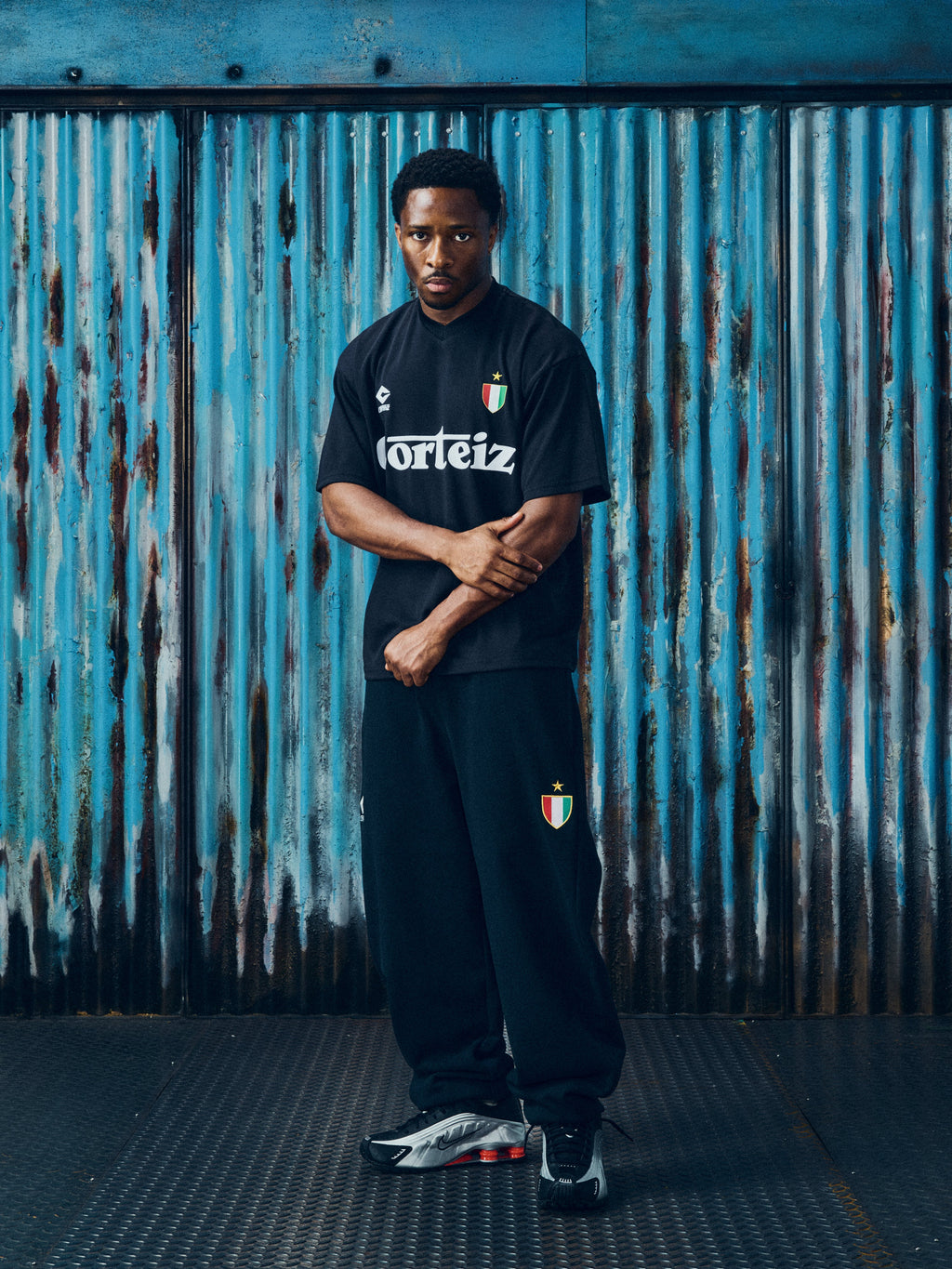 GHINI FOOTBALL JERSEY [BLACK] CRTZRTW