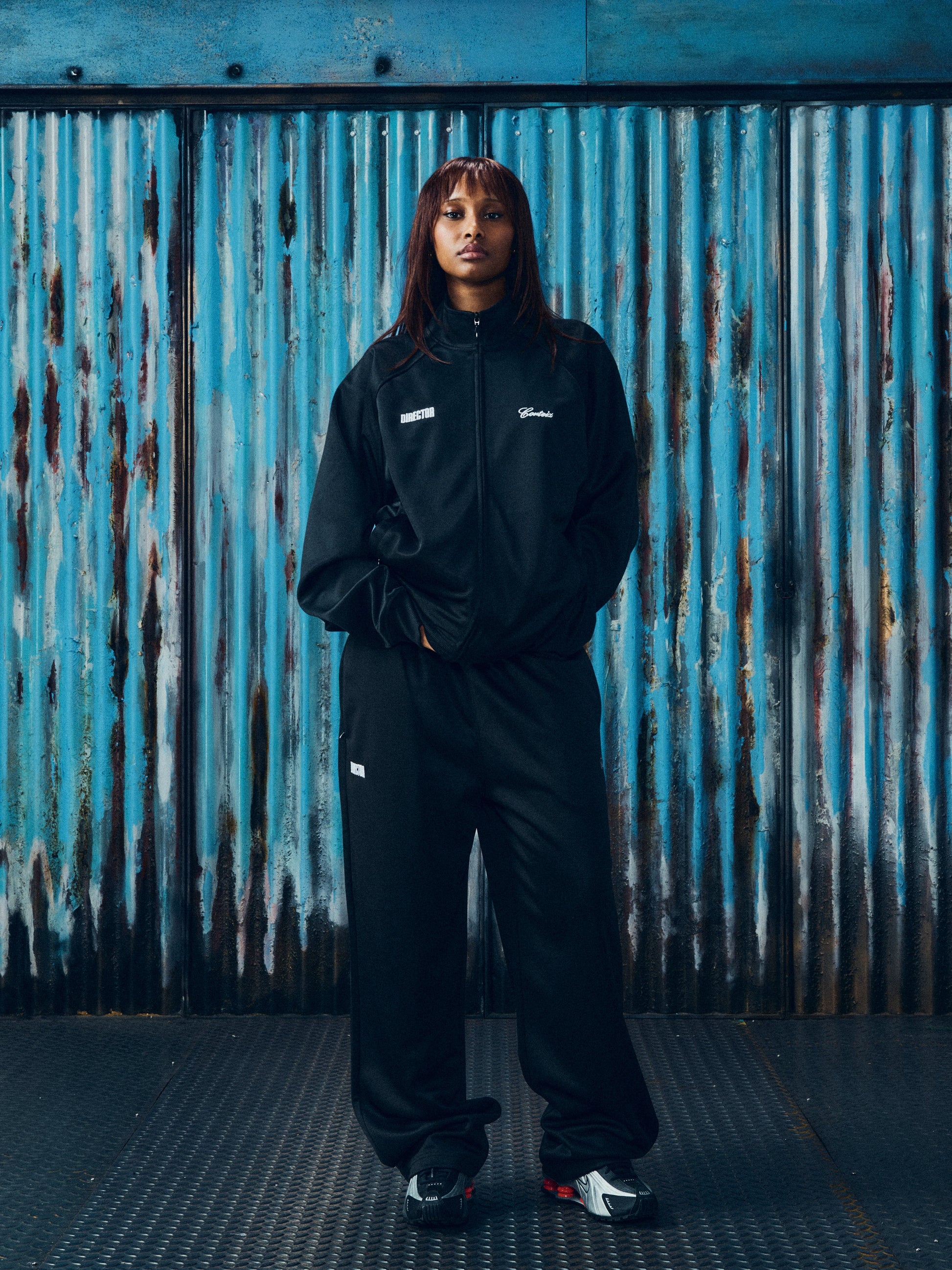 GABRIEL MOSES TRACK JACKET [BLACK] CRTZRTW