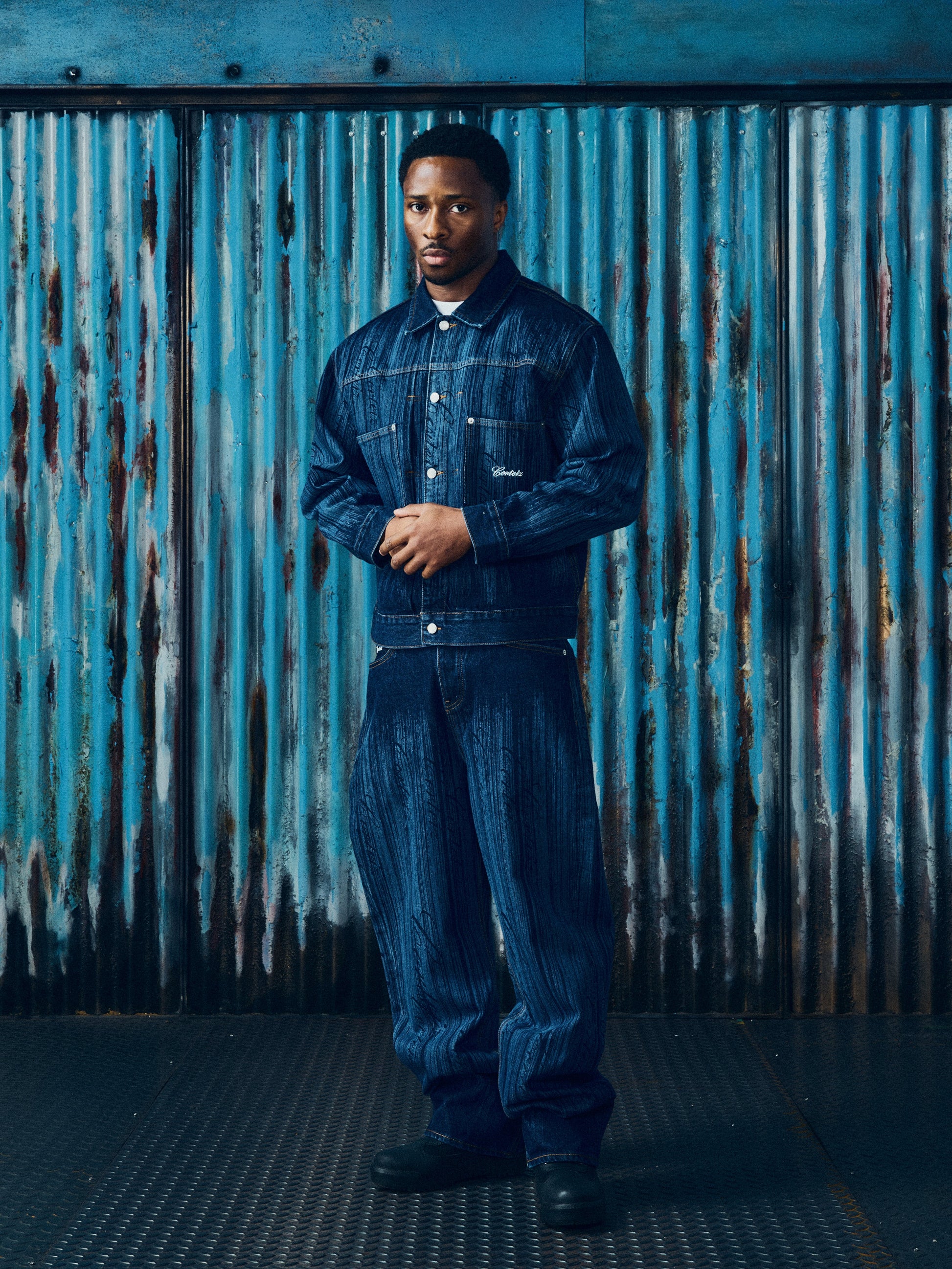 STRIKE BAGGY JEANS [DARK WASH] CRTZRTW